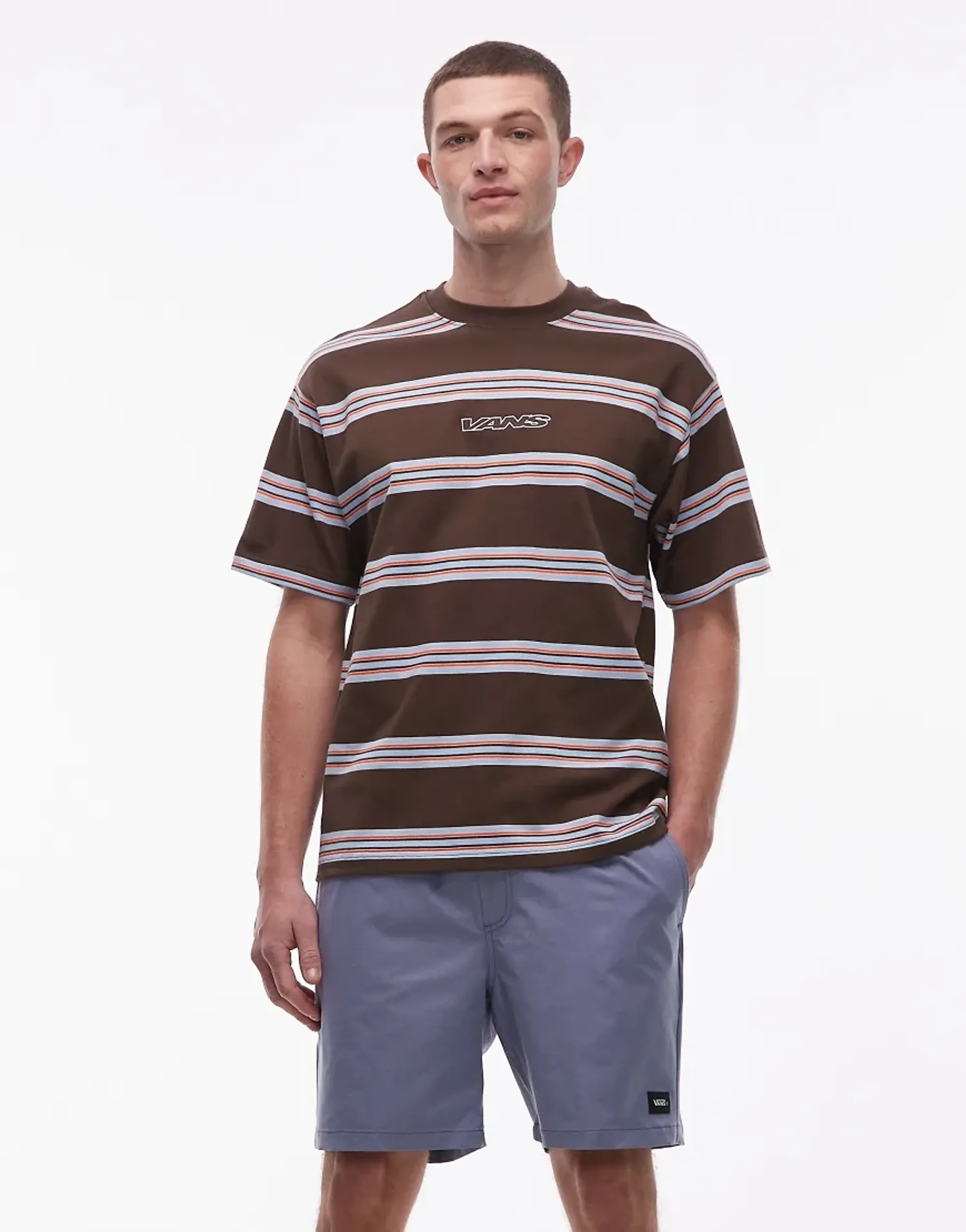 Vans Range Relaxed Sport Shorts In Blue