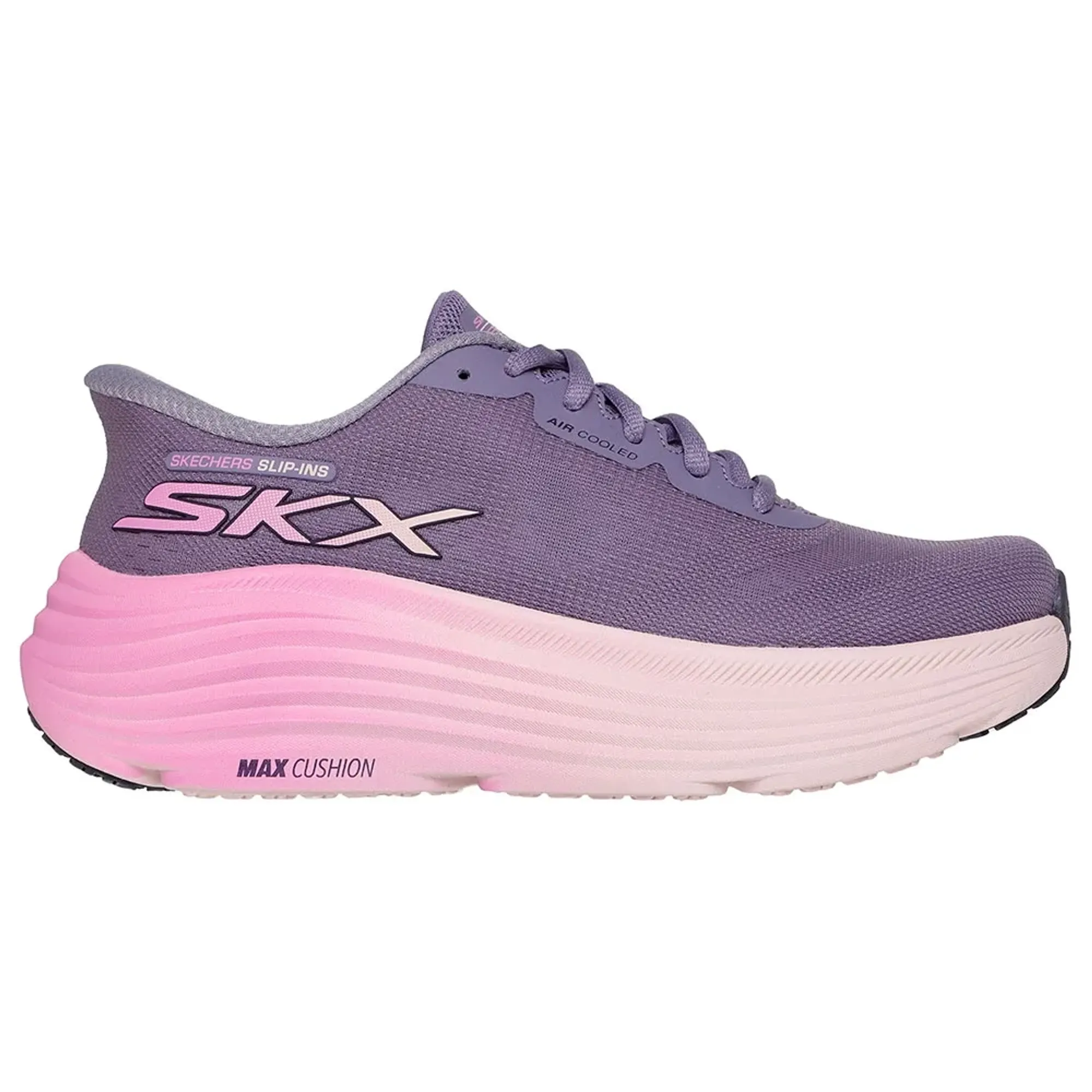 Skechers Women's Slip-ins: Max Cushioning Endeavour - Hallandale Sneaker in Purple