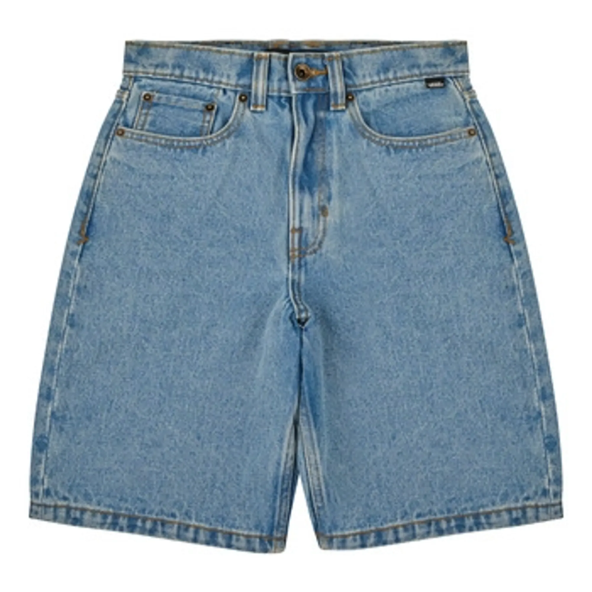 Vans  CHECK-5 BAGGY DENIM SHORT  boys's Children's shorts in Blue