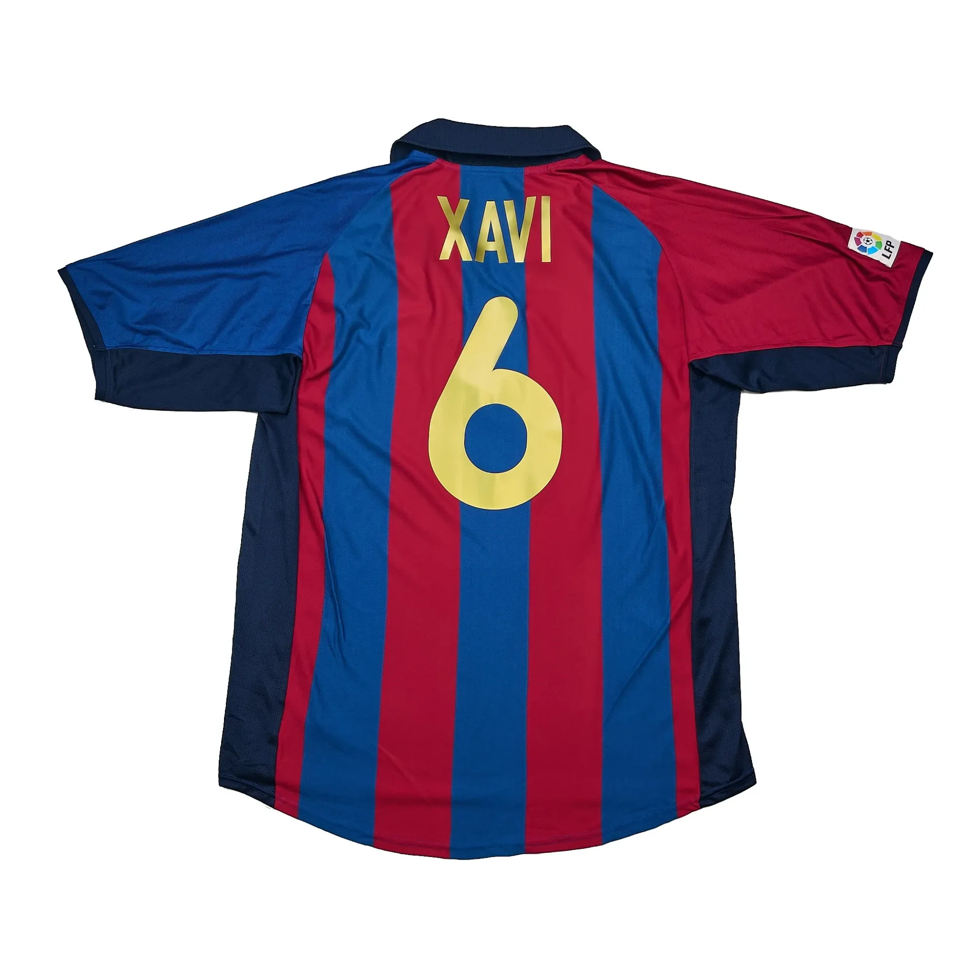 ナイキ 00s バルセロナ 01/02 ゲームシャツ #6 シャビ L ホーム 2001/02 Barcelona Xavi #6 Home Shirt (XL) Nike | Cult Kits | CKits