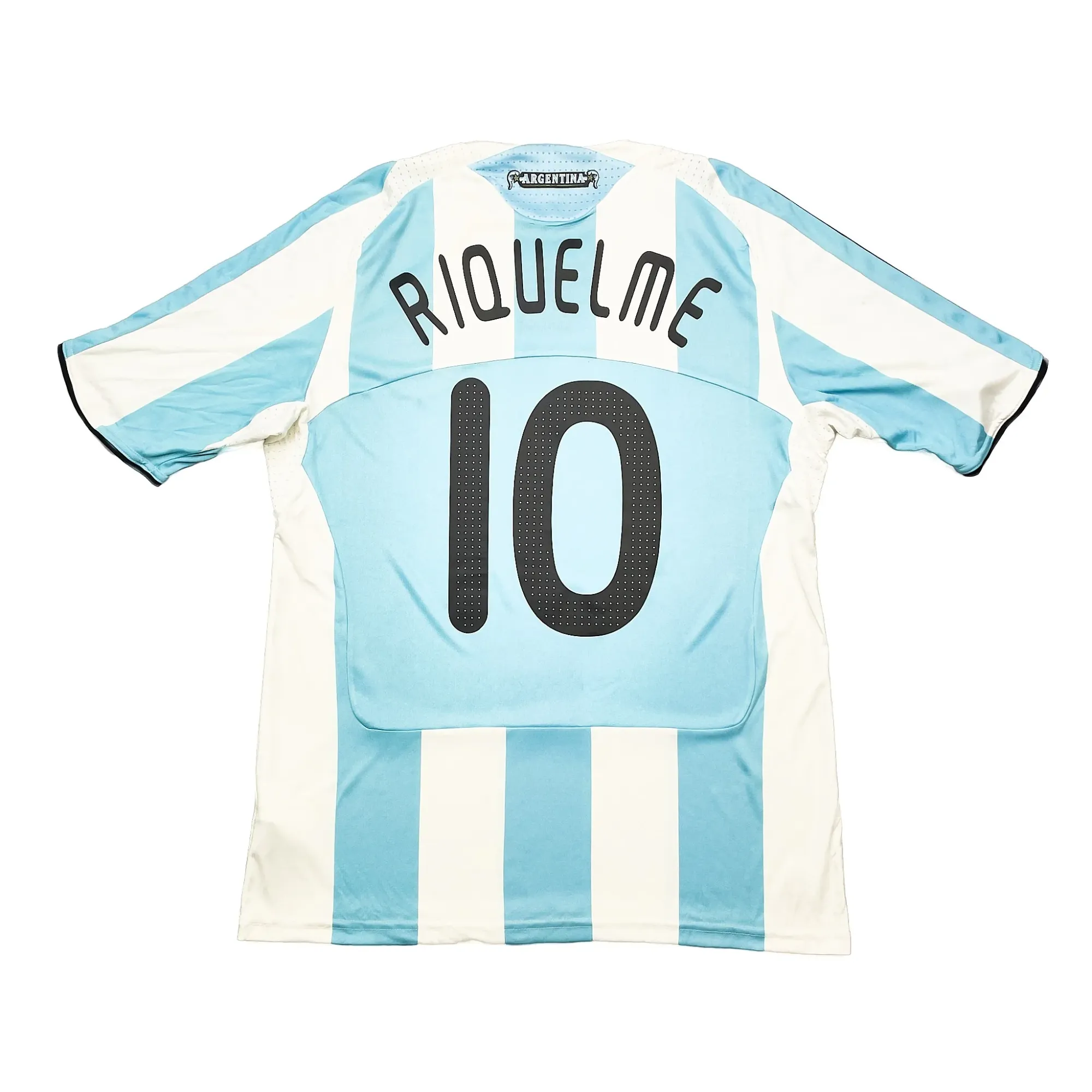 2008/09 Argentina Riquelme #10 Home Shirt (L) Adidas | Cult Kits