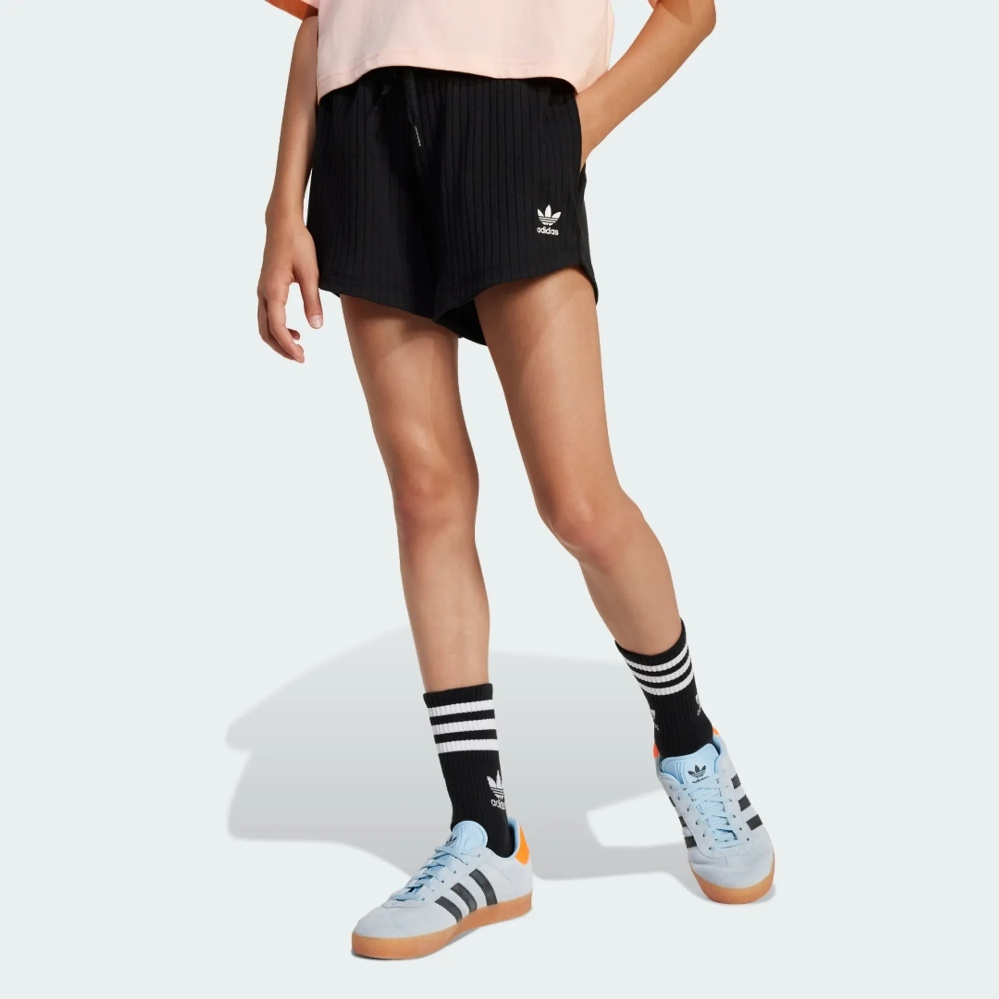 adidas Ribbed Shorts Kids