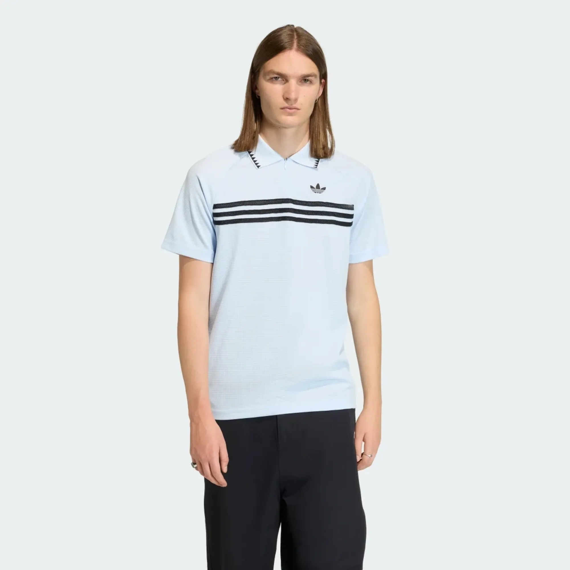 adidas CHEST STRIPES SLIM POLO