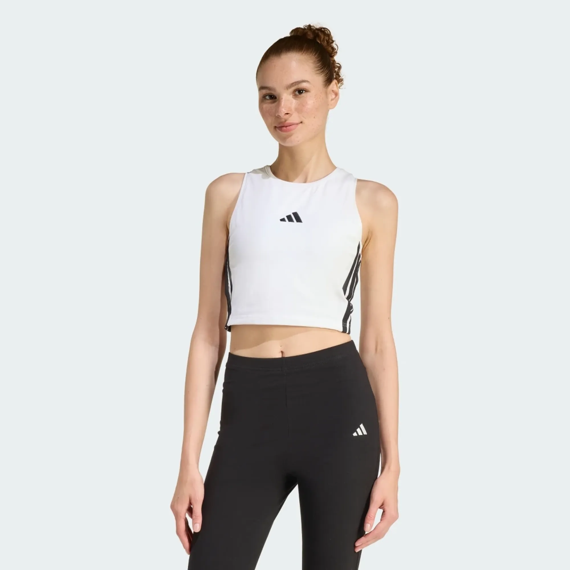 adidas ESSENTIALS 3-STRIPES PADDED TANK