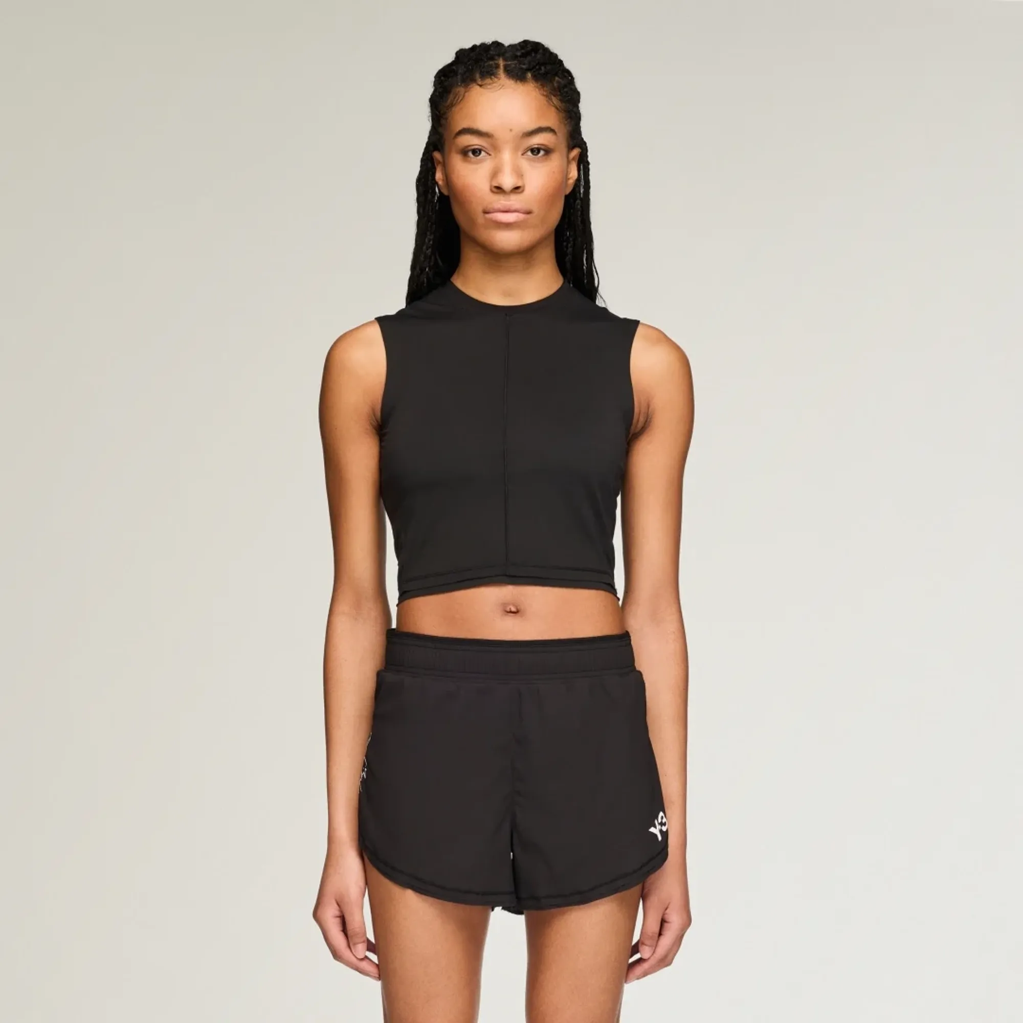 adidas Y-3 RUNNING CROPPED TANK TOP