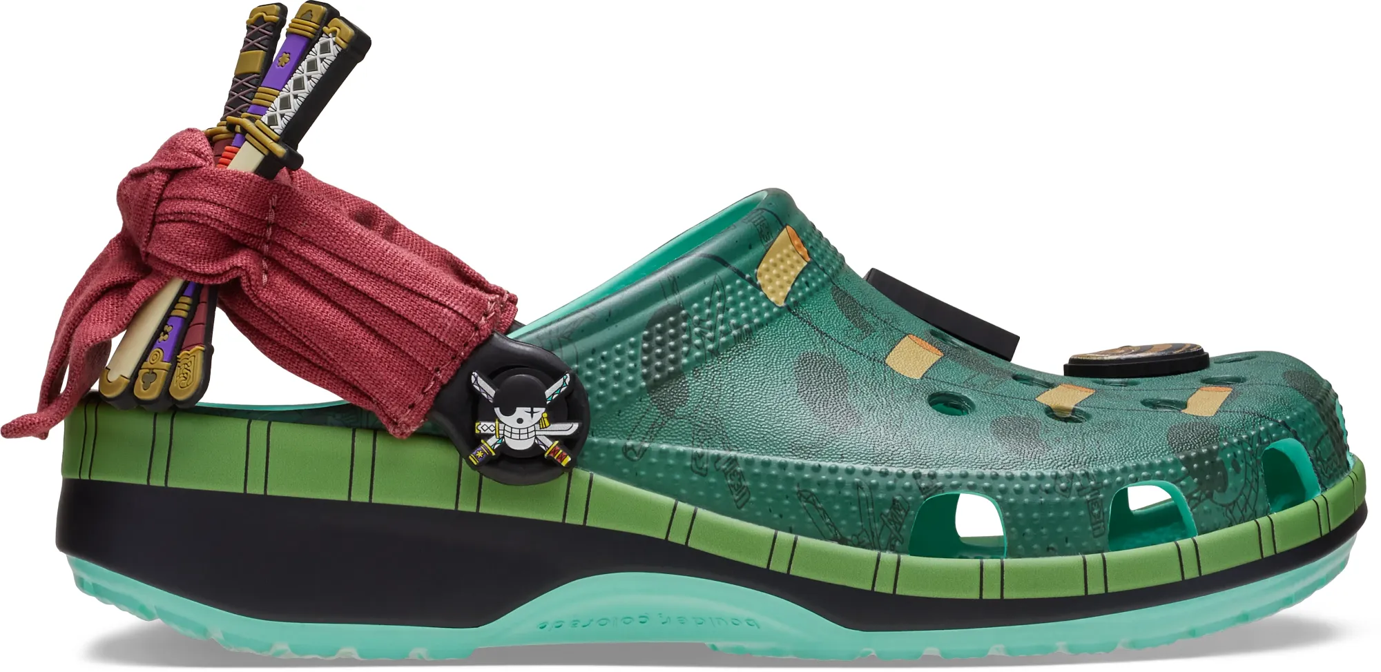 Crocs | Unisex | ONE PIECE Zoro Classic | Clogs | Multi | W4/M3