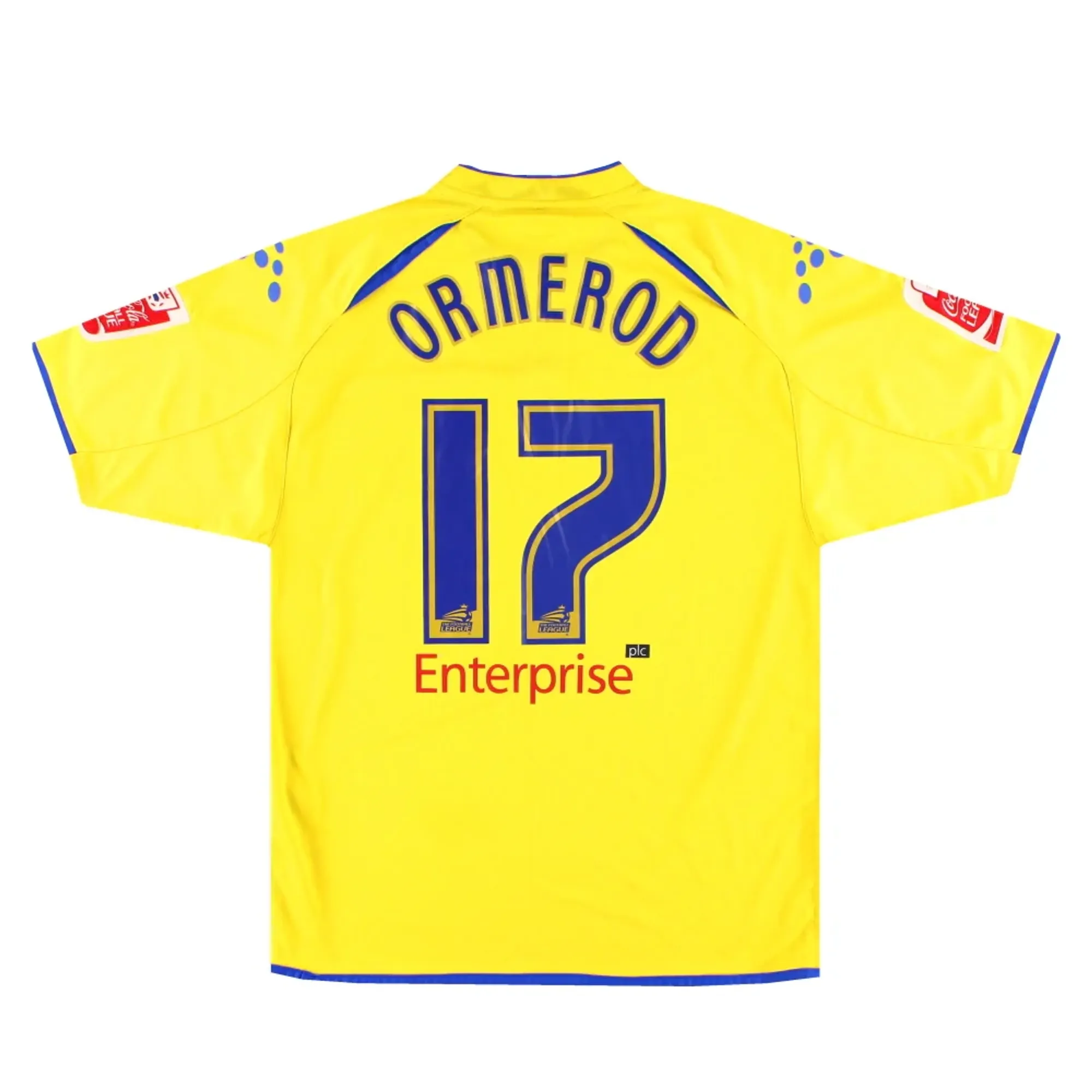 2006-07 Preston Diadora Away Shirt Ormerod #17 L - Preston North End / Excellent 