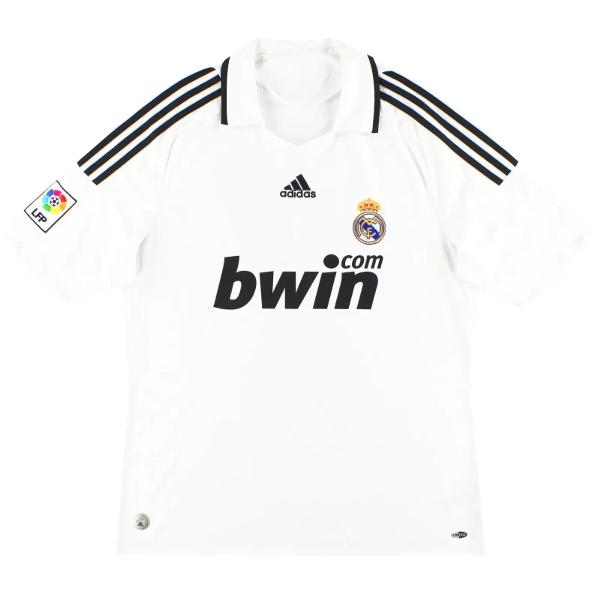 2008-09 Real Madrid adidas Home Shirt XXL - Real Madrid / Very Good 