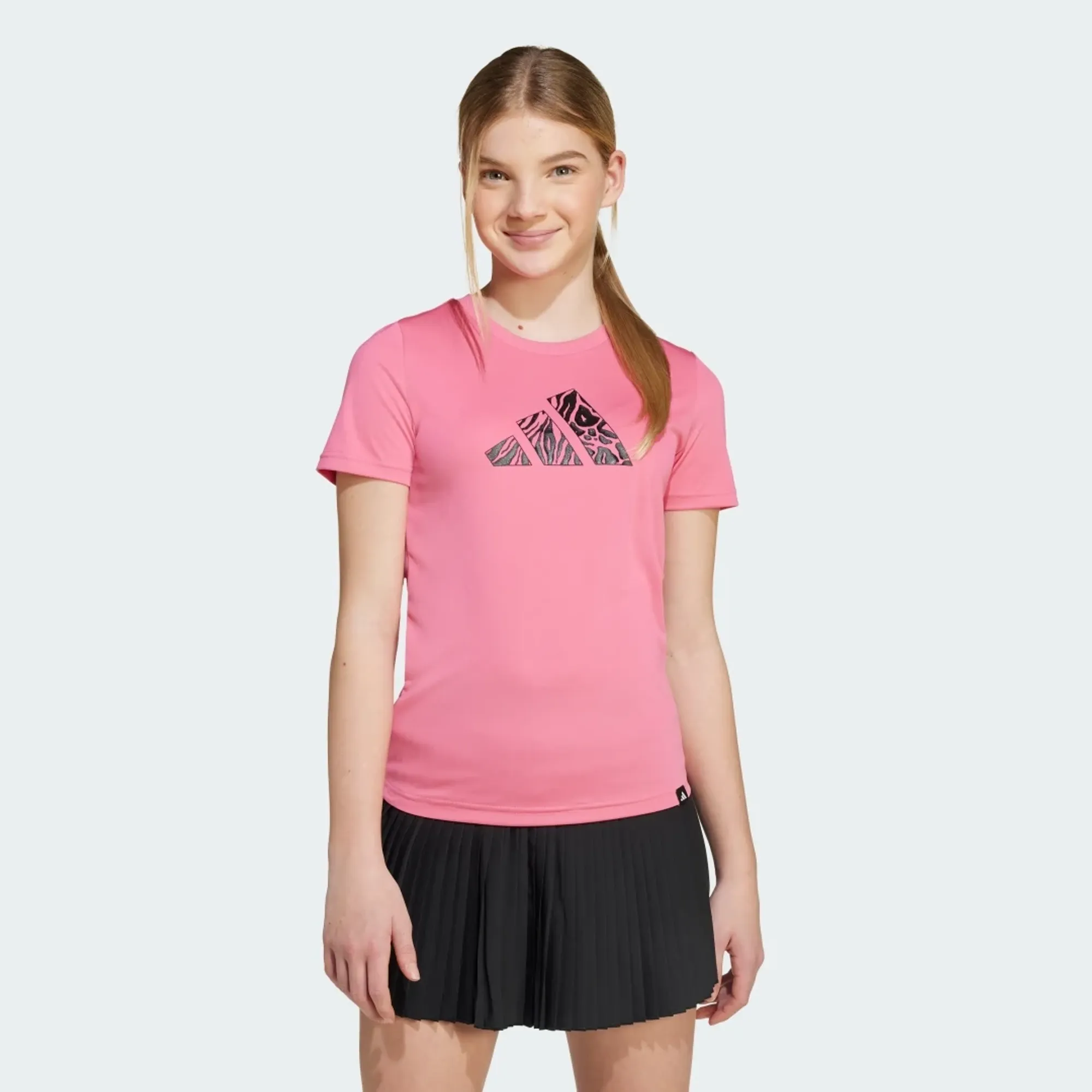 adidas CLIMACOOL Animal Training Slim Graphic T-Shirt Kids Girls