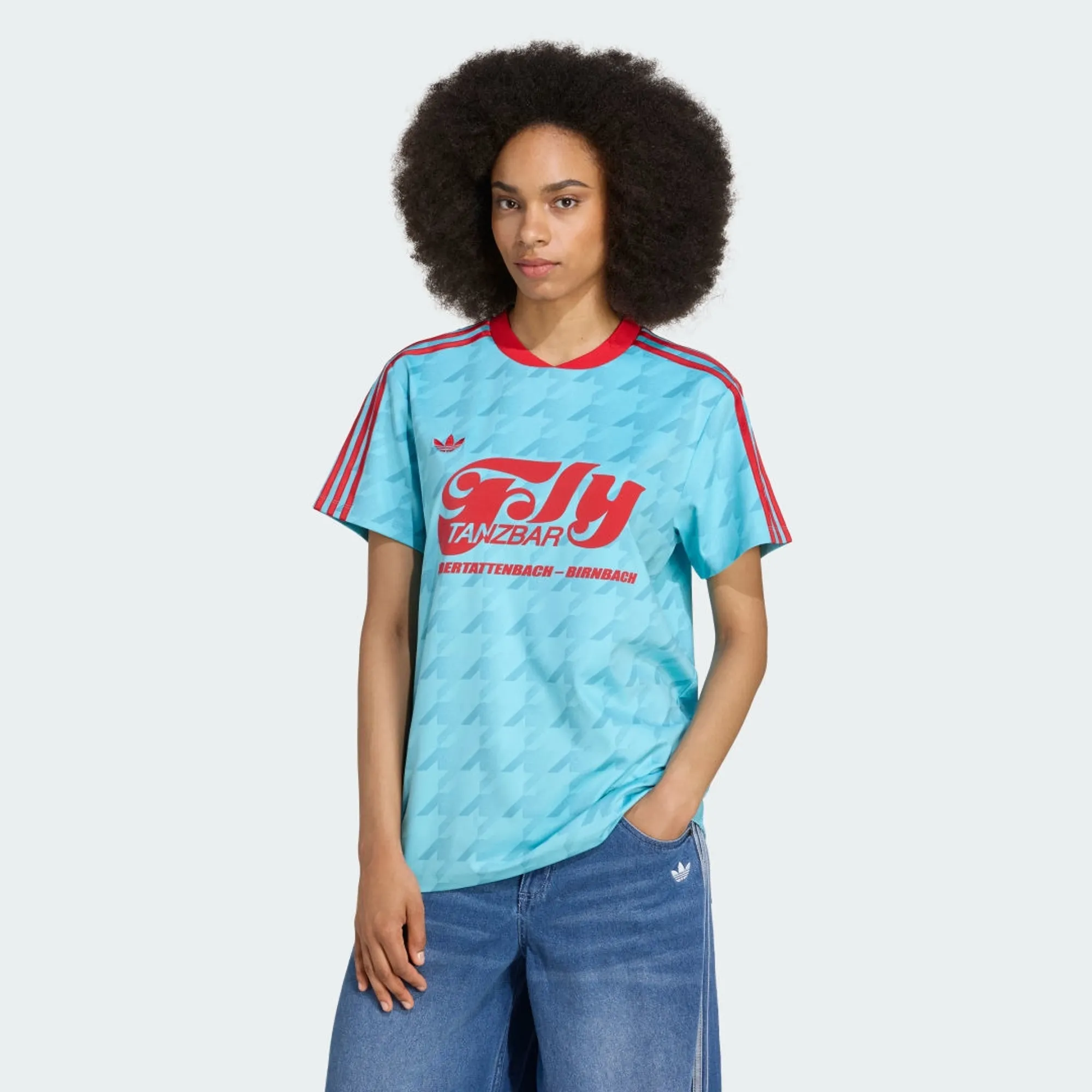 adidas Graphic Football Allover Print Jersey