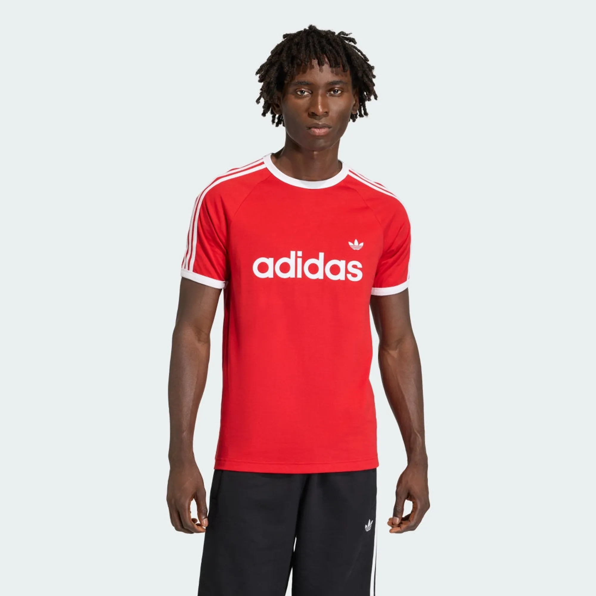 adidas 3-STRIPES SLIM RINGER T-Shirt