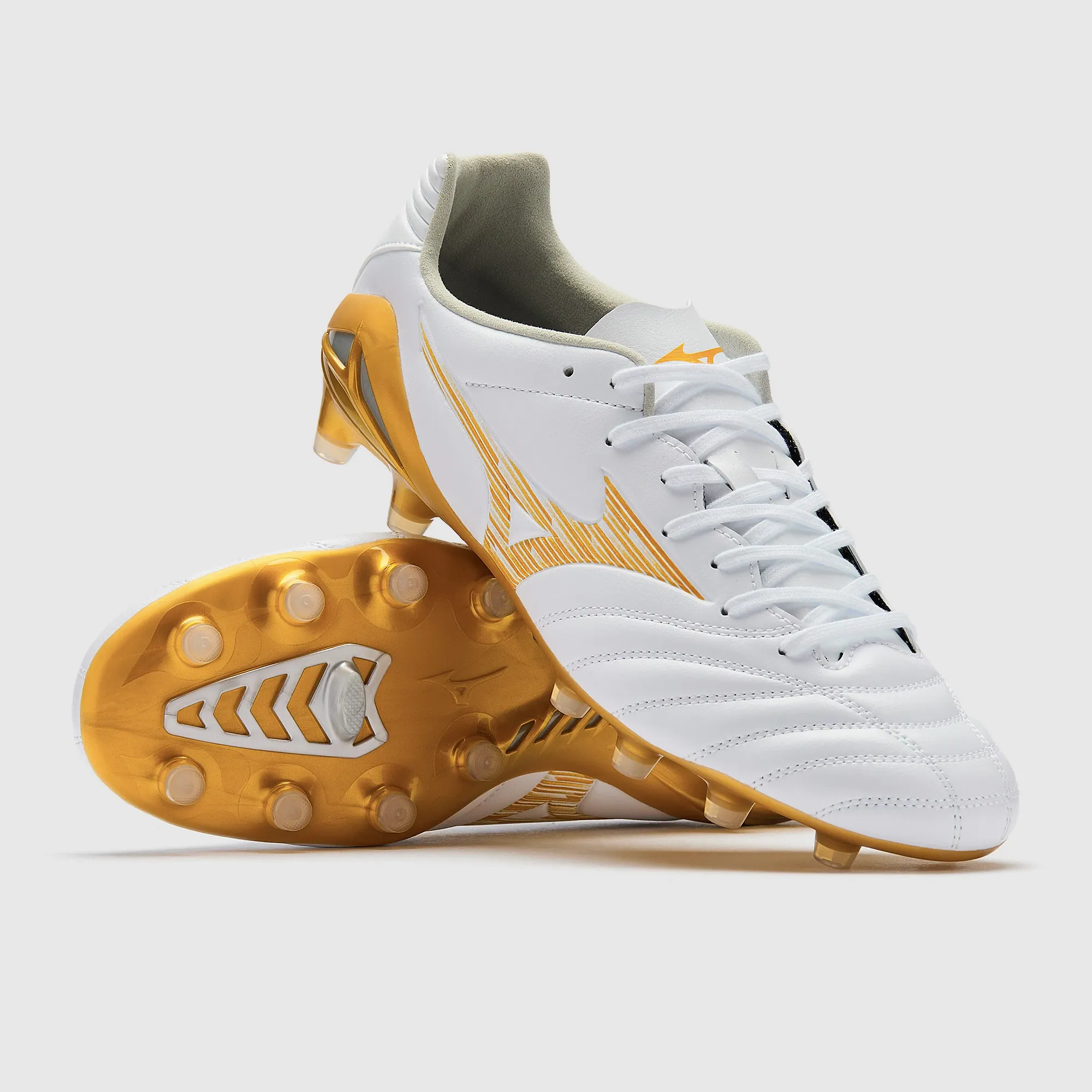 Mizuno Monarcida Neo III Pro FG White MP Gold