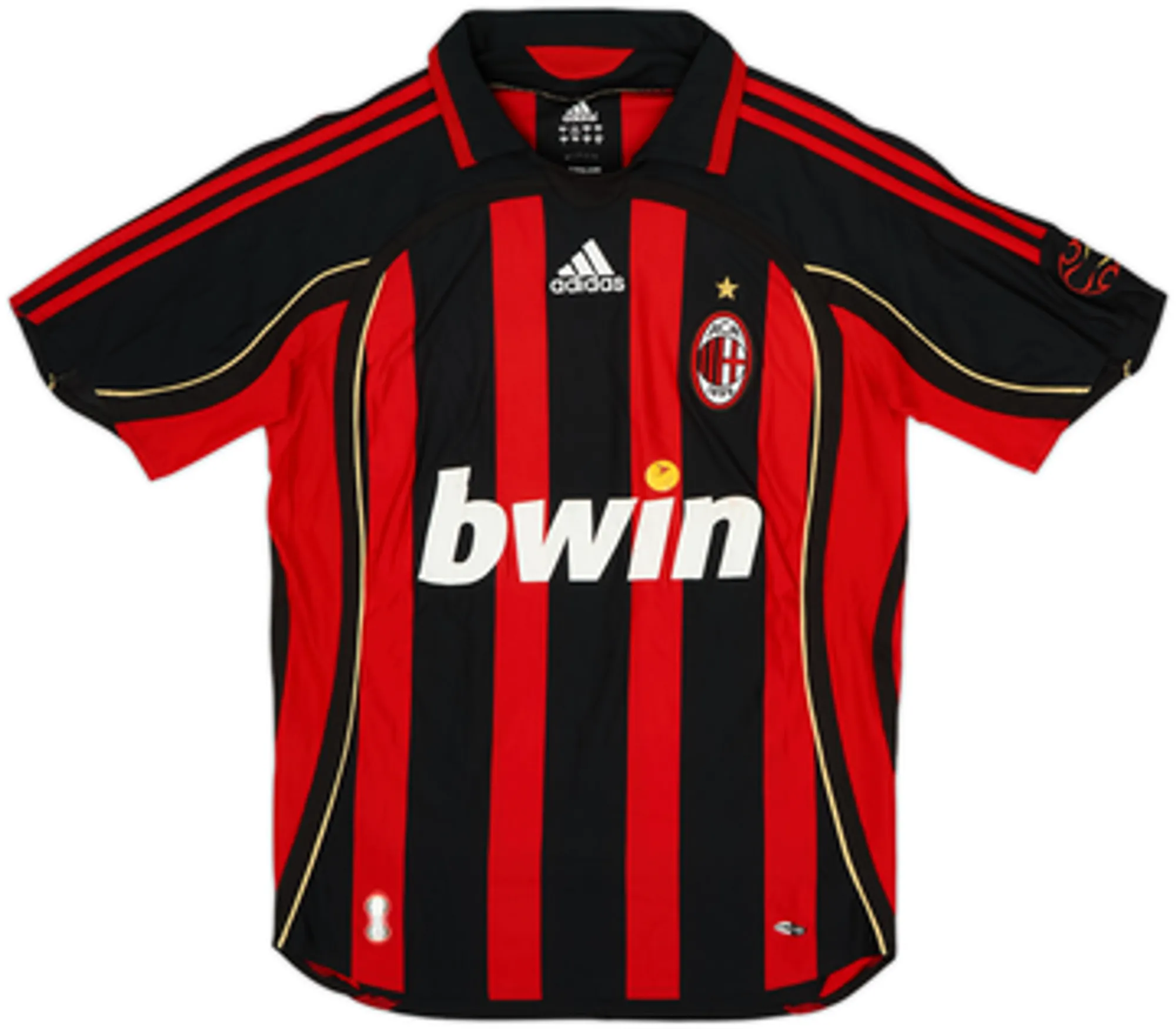 2006-07 AC Milan Home Shirt Nesta #13 - 6/10 - (S)