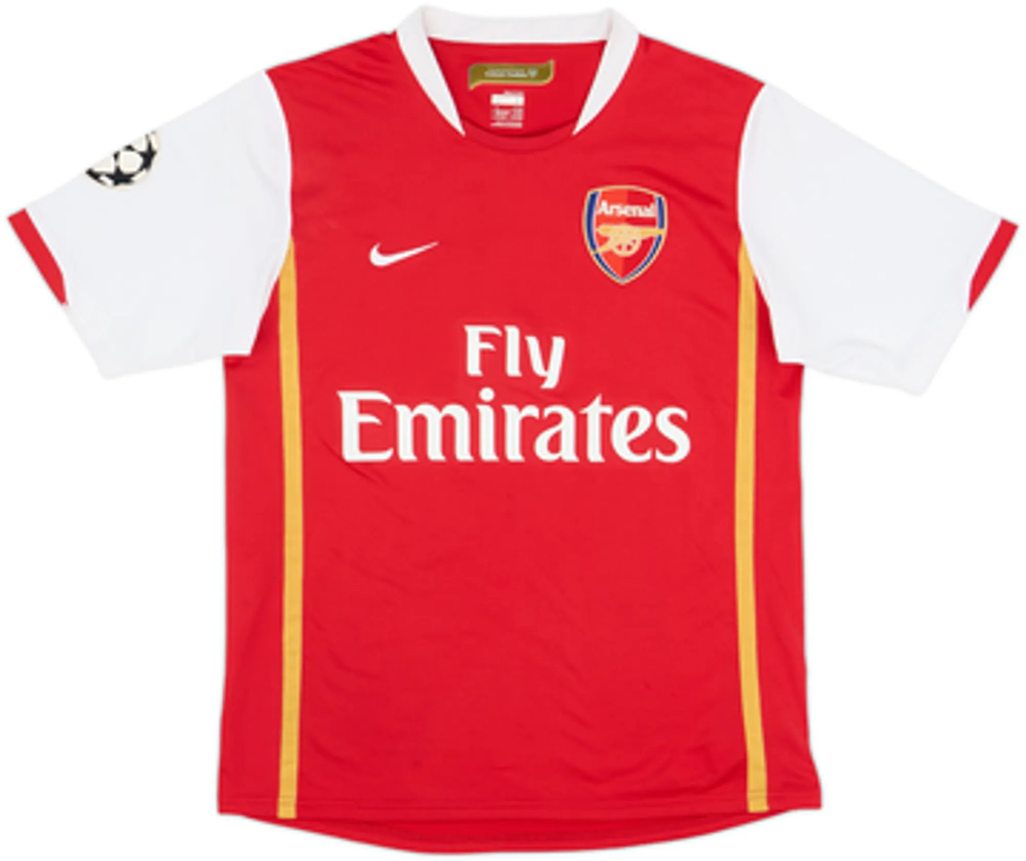 2006-08 Arsenal Home Shirt Senderos #6 - 9/10 - (S)