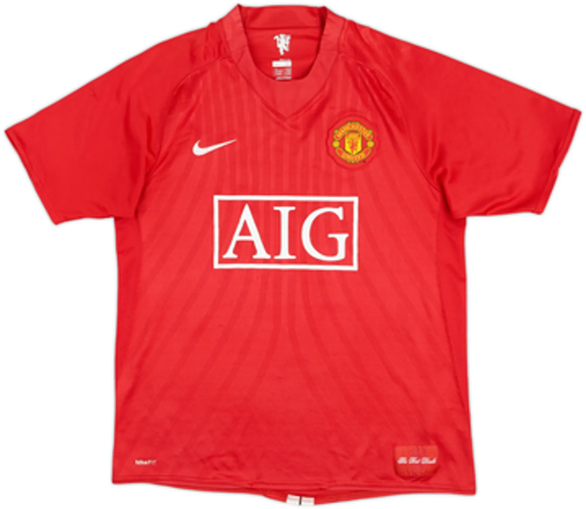 2007-09 Manchester United Home Shirt Nani #17 - 6/10 - (M)