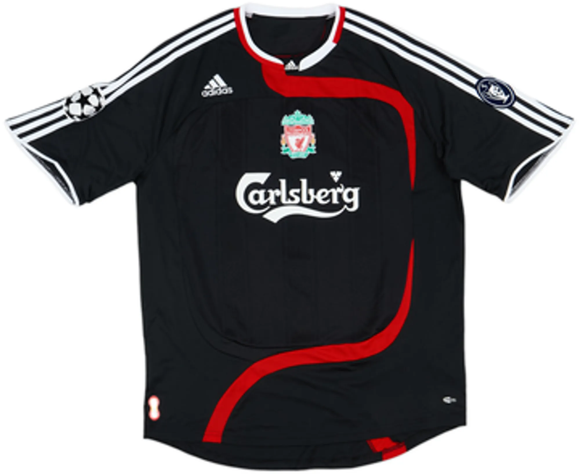 2007-08 Liverpool Third Shirt Finnan #3 - 9/10 - (L)