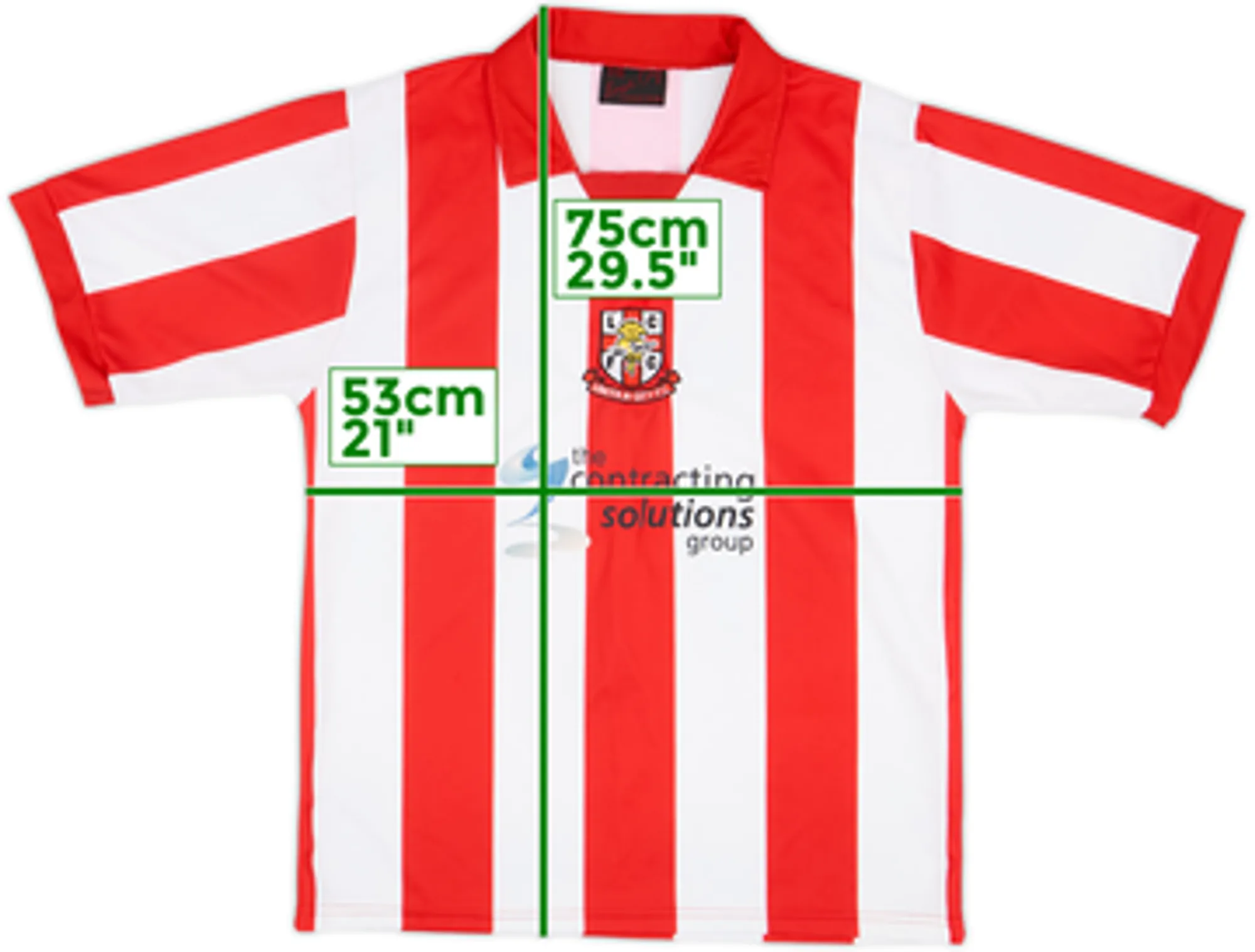 2004-06 Lincoln City Home Shirt - 9/10 - (L)