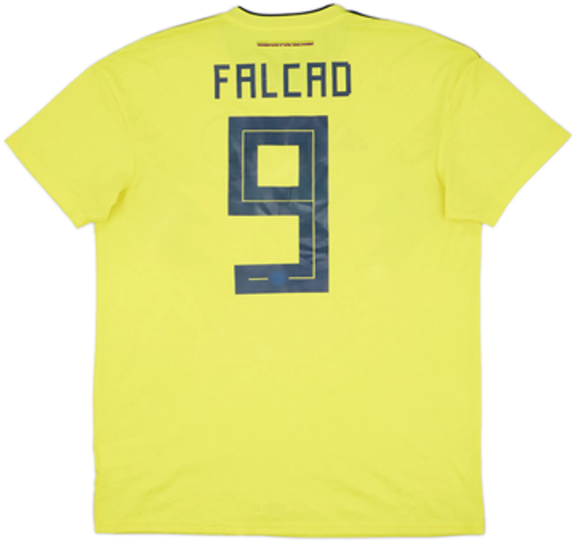 2018-19 Colombia Home Shirt Falcao #9 - 5/10 - (L)