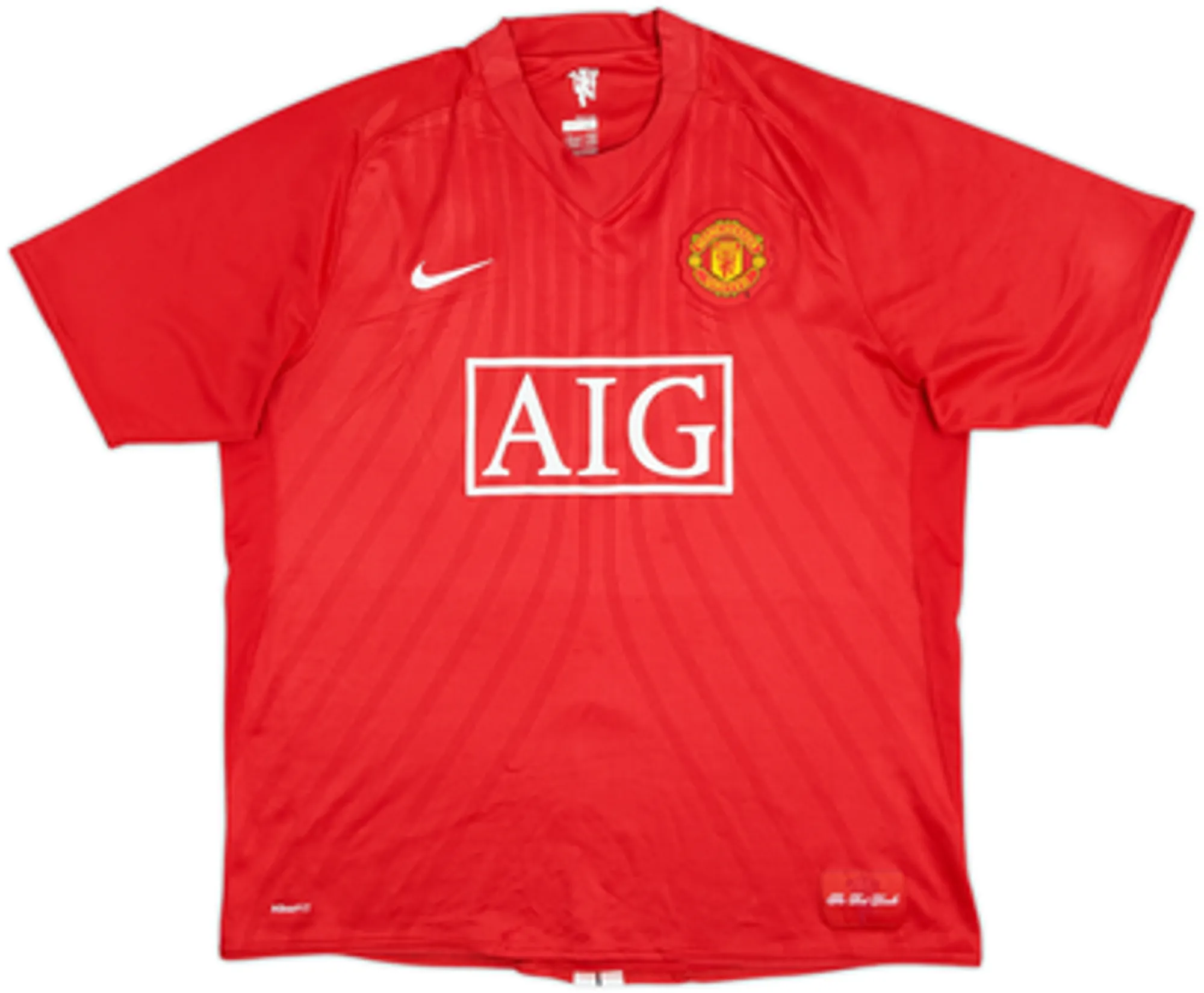 2007-09 Manchester United Home Shirt Fletcher #24 - 6/10 - (XL)