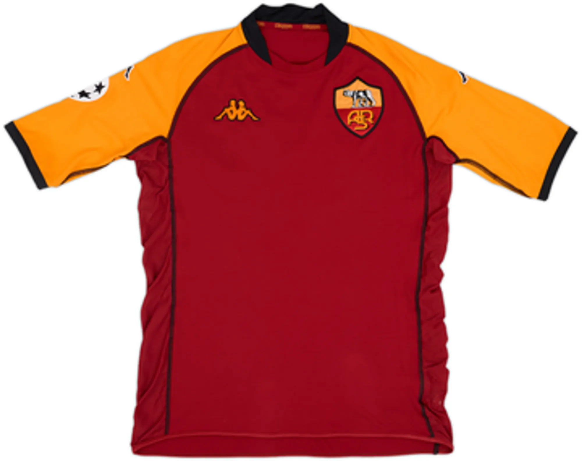 2002-03 Roma European Home Shirt Totti #10 - 9/10 - (XL)