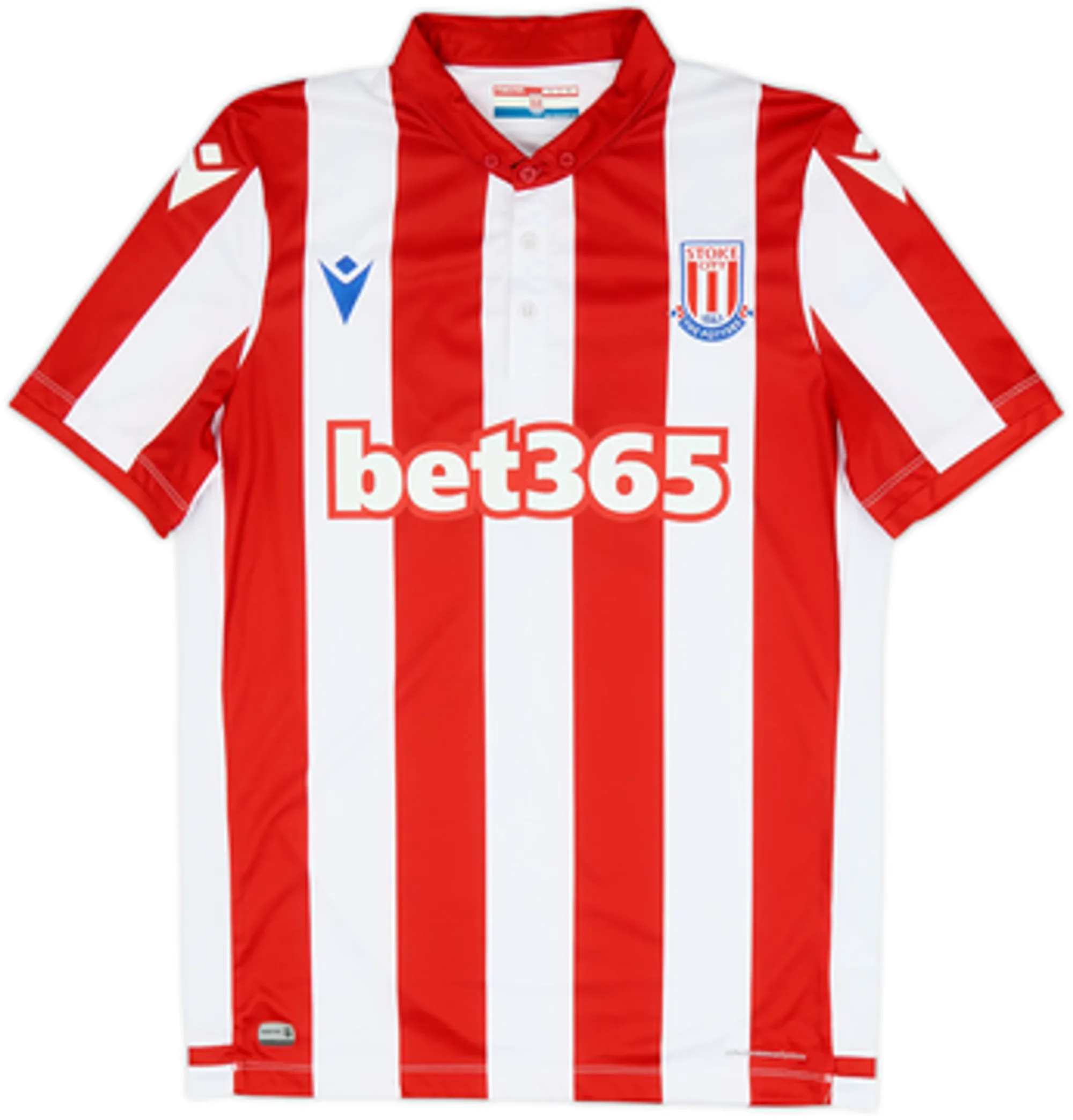 2019-20 Stoke City Home Shirt Allen #4 - 8/10 - (M)