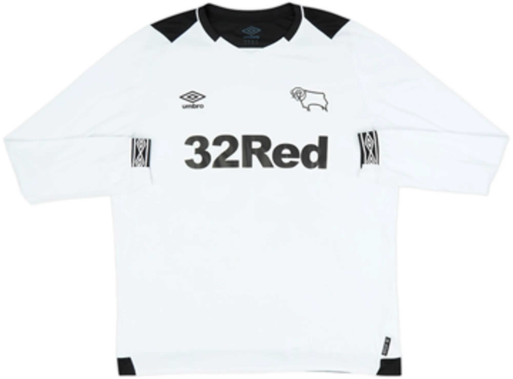 2018-19 Derby County Home L/S Shirt Cole #26 - 8/10 - (XL)