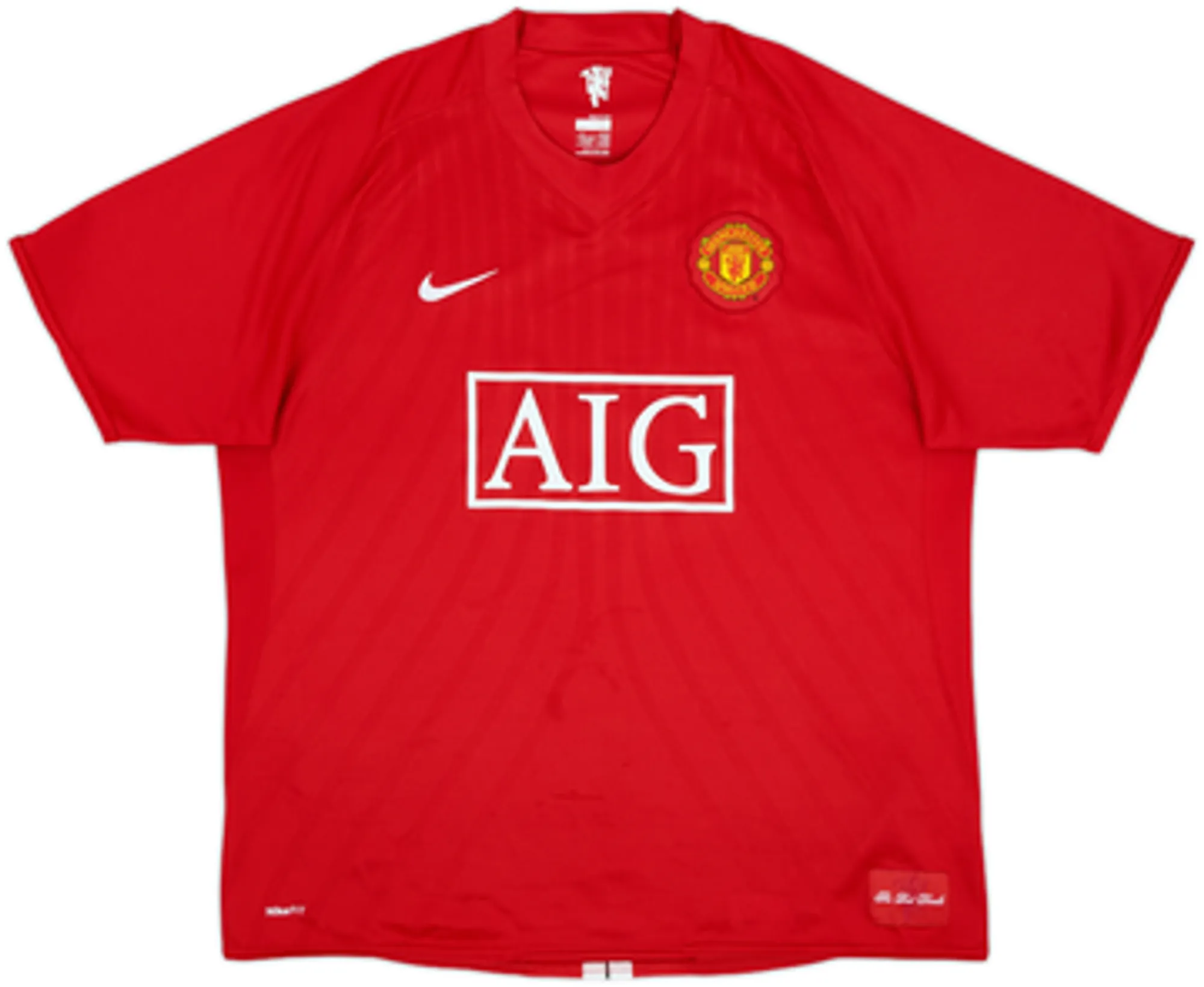 2007-09 Manchester United Home Shirt Giggs #11 - 7/10 - (XL)