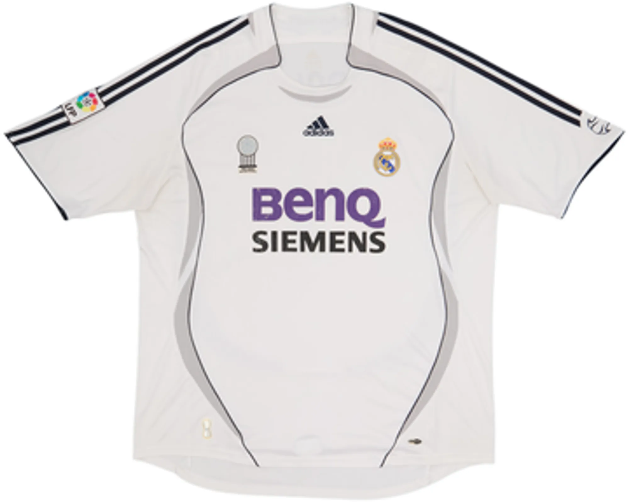 2006-07 Real Madrid Home Shirt Ronaldo #9 - 6/10 - (XXL)