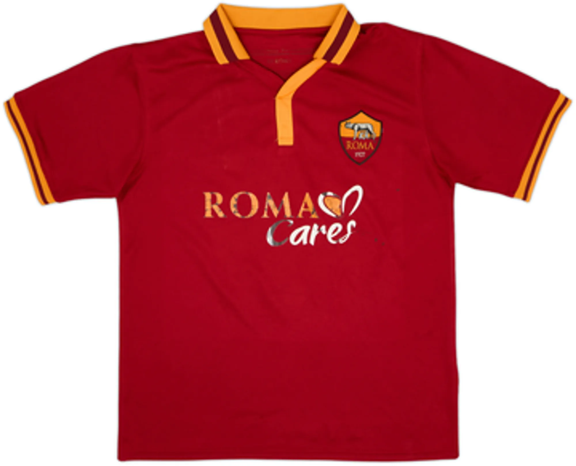 2013-14 Roma Home Shirt Totti #10 - 5/10 - (M)