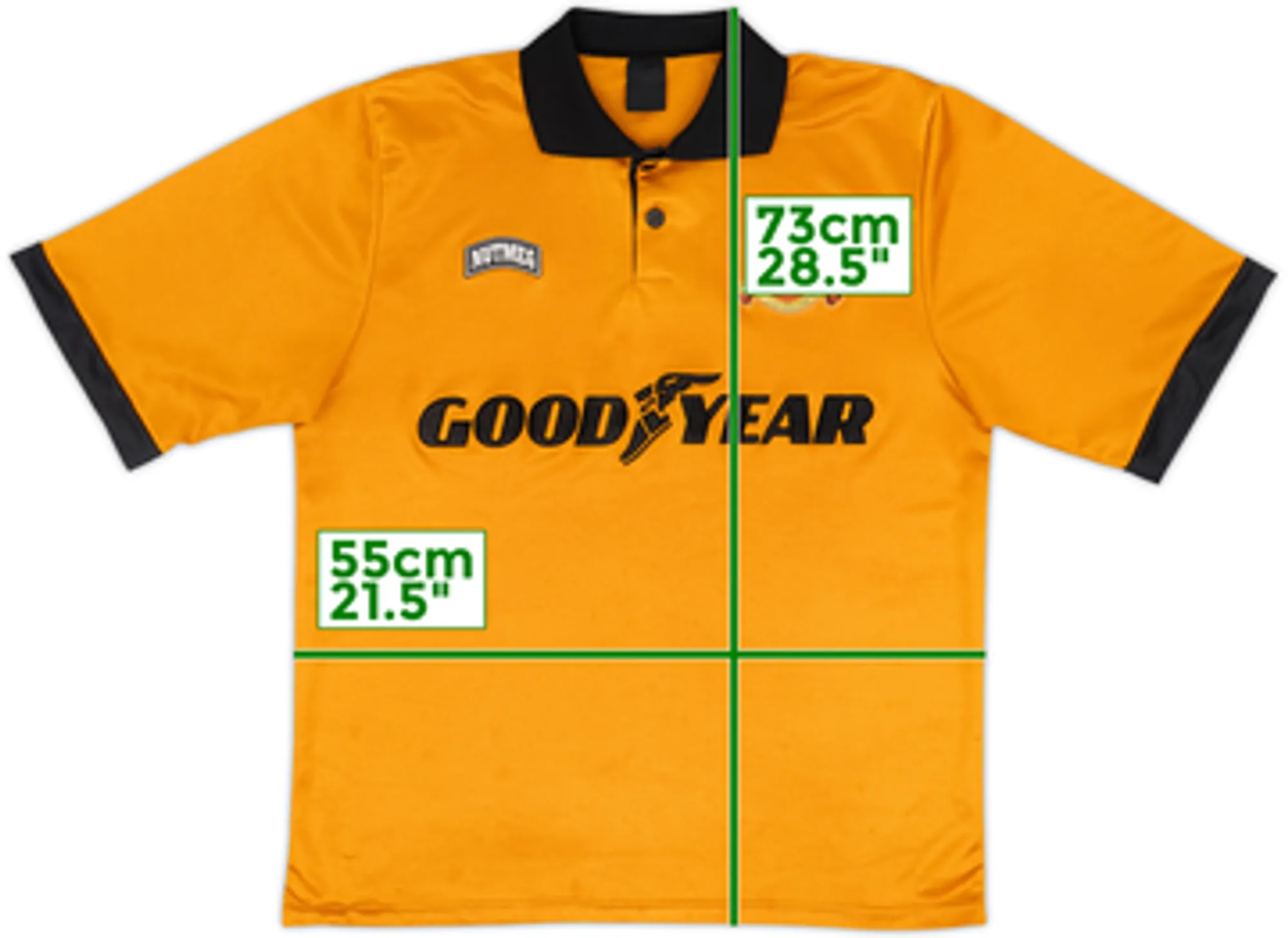 1994-95 Wolves Home Shirt - 8/10 - (L)