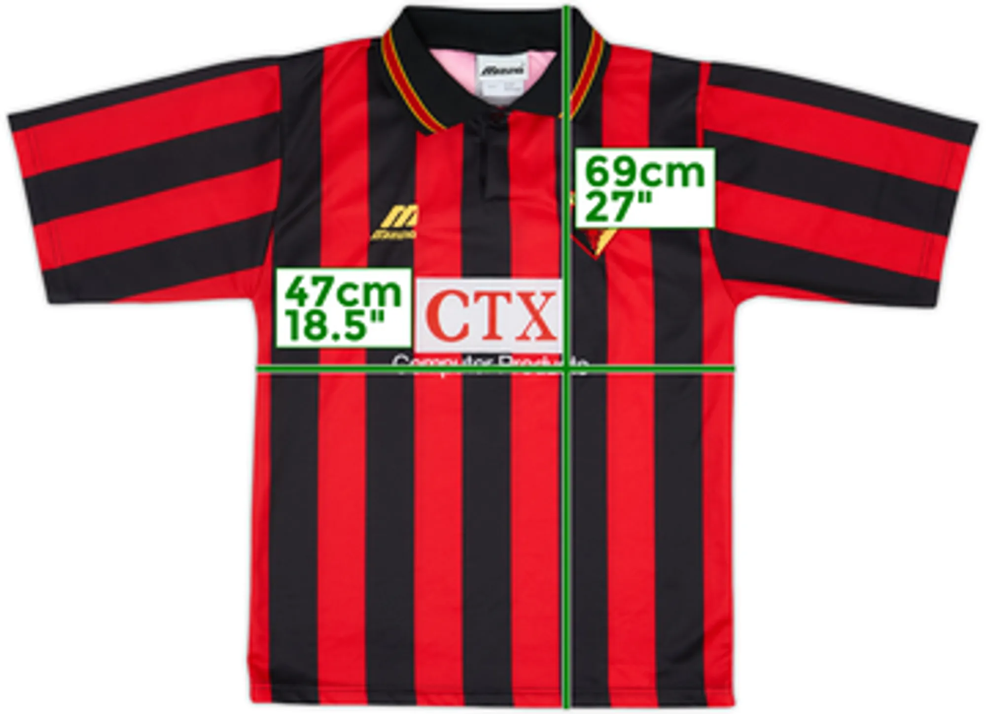 1996-97 Watford Away Shirt - 9/10 - (S)