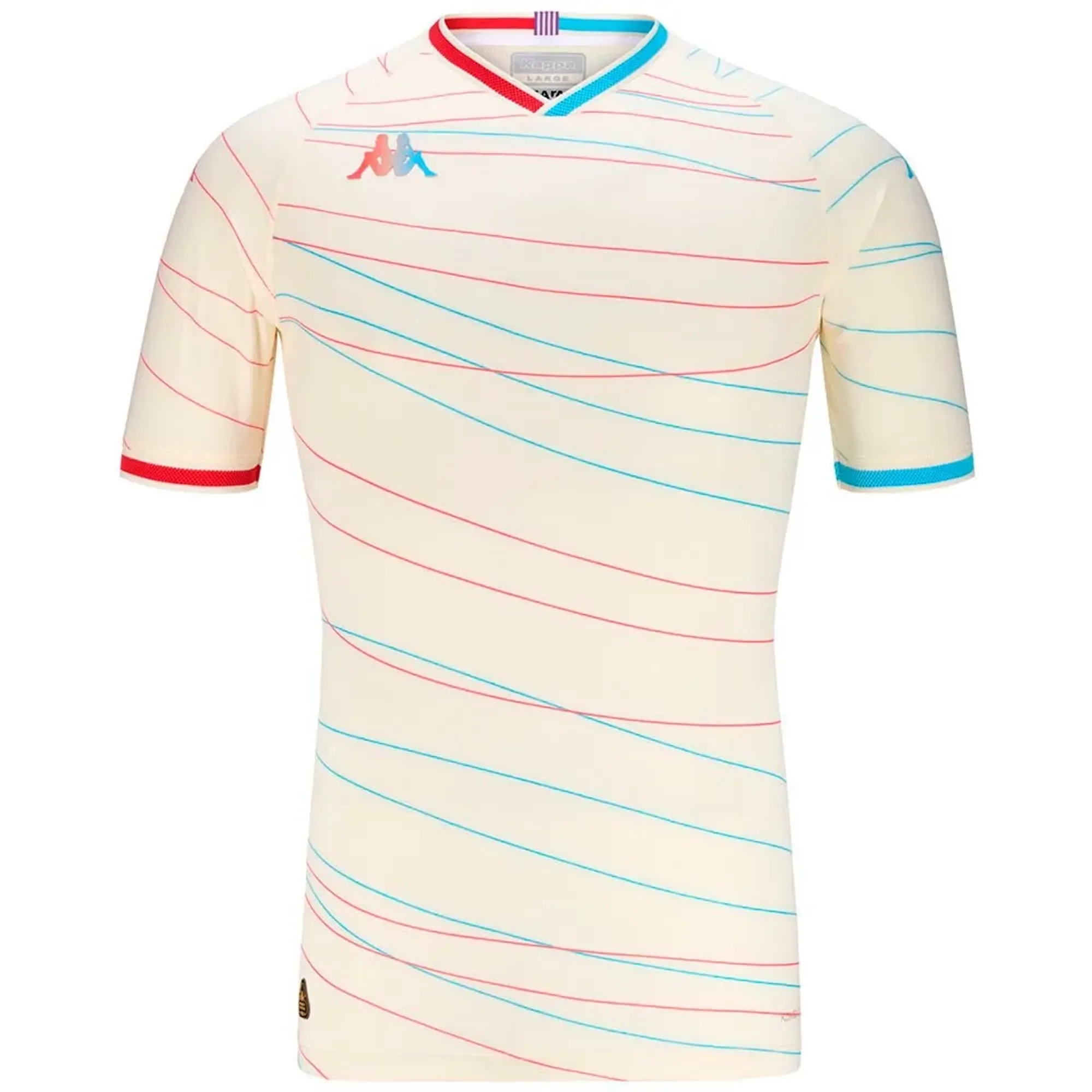 Kappa Real Valladolid Cf 24/25 Kombat Pro Away Short Sleeve T-shirt