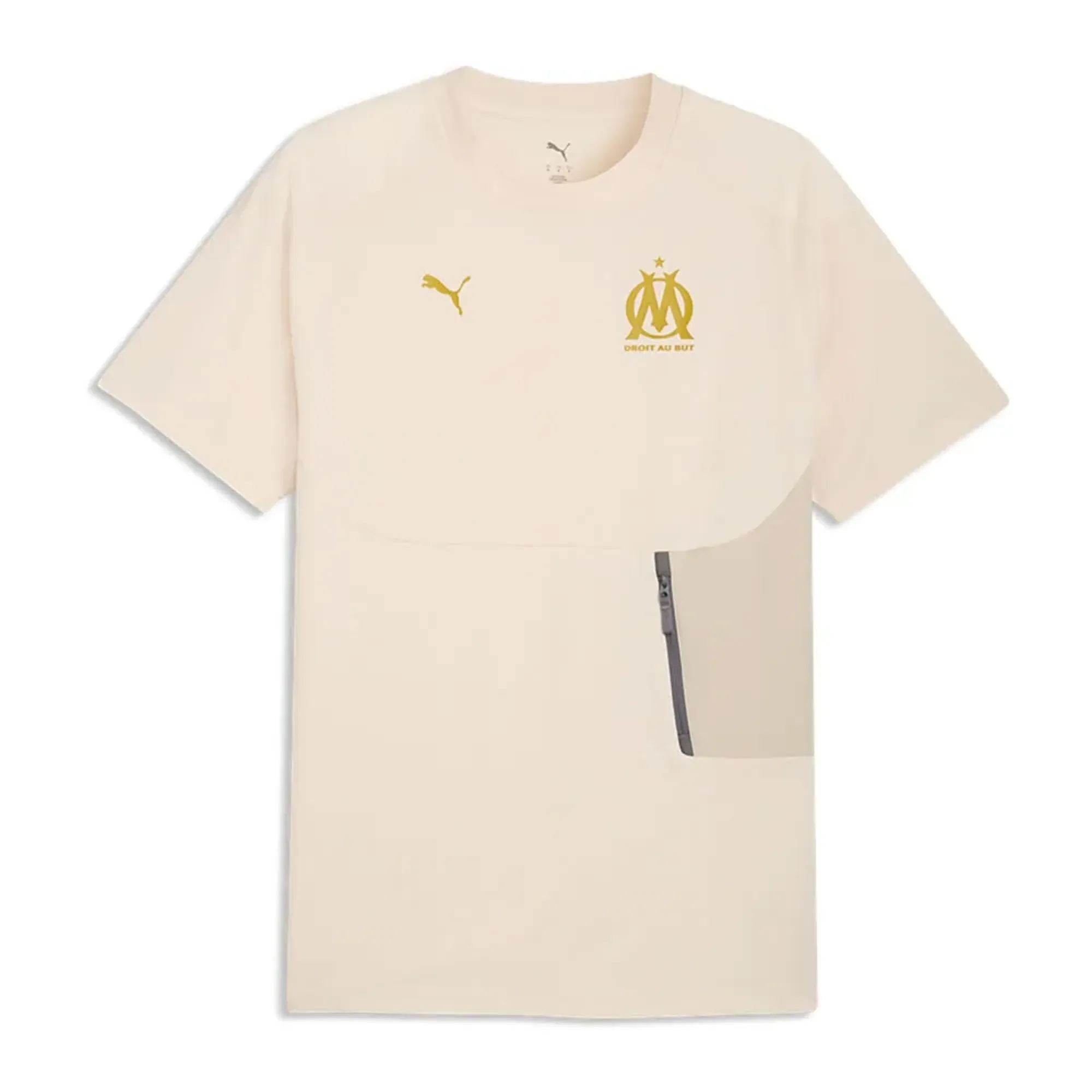 Puma Olympique Marseille 25/26 Tech Travel Short Sleeve T-shirt