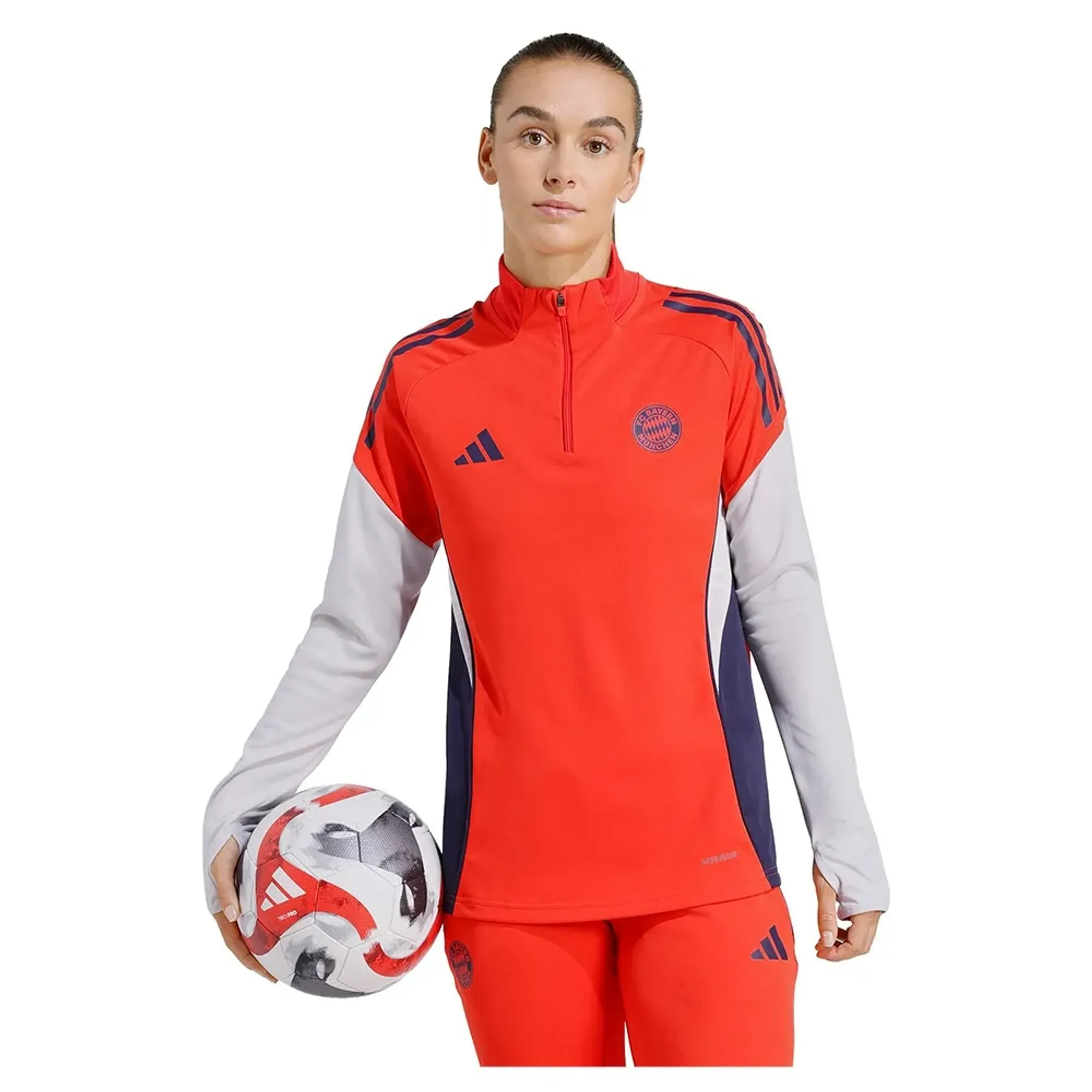 Adidas Fc Bayern Munich 25/26 Tiro Competition Training  - Hi-Res Red