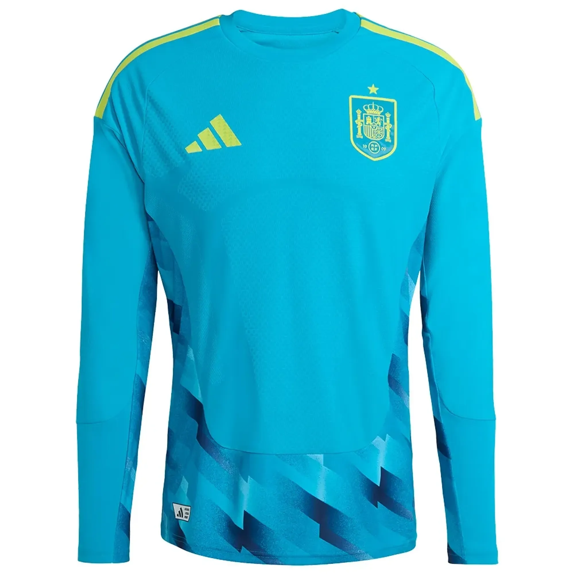 Adidas Spain 26/27 Authentic Goalkeeper Home Long Sleeve T-shirt