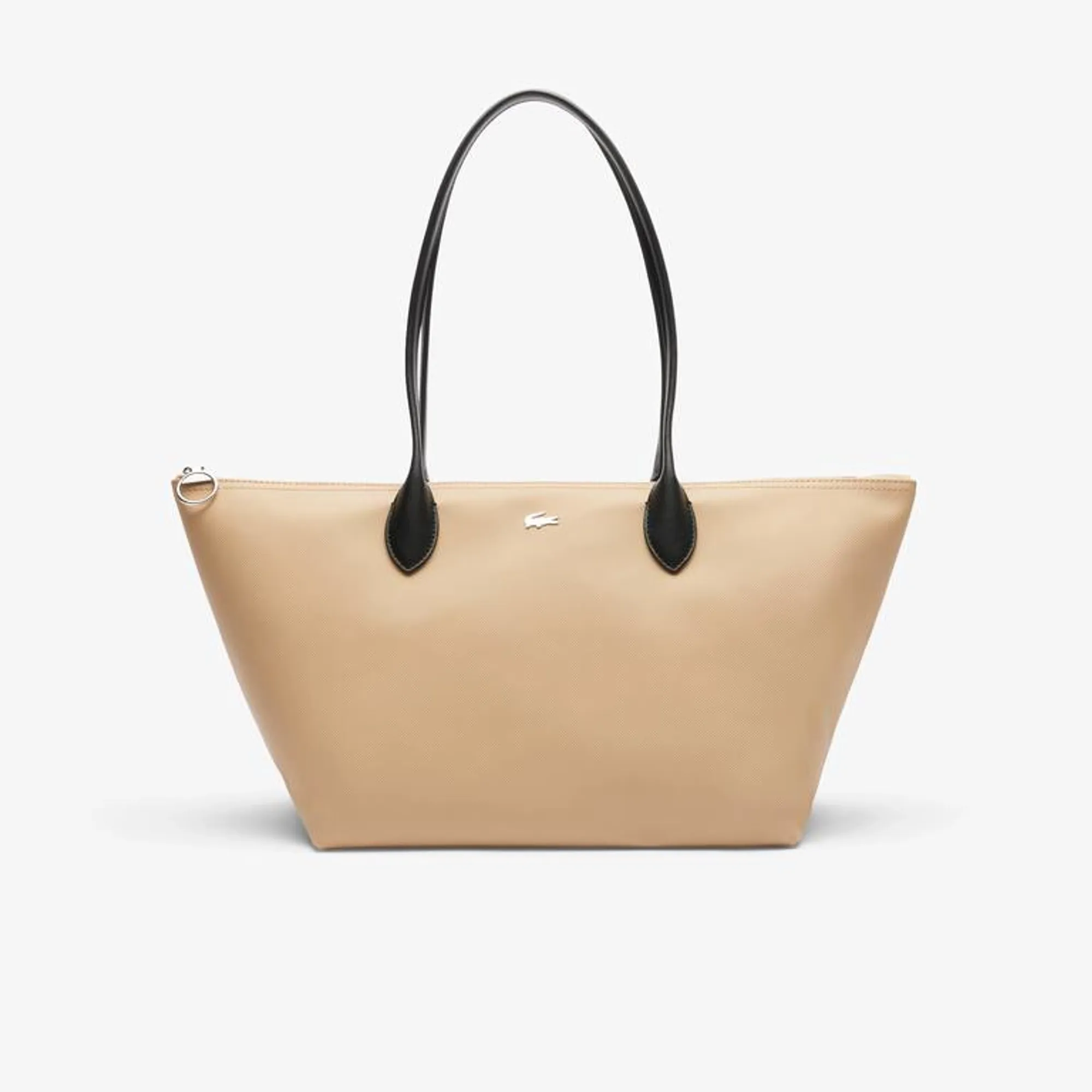 Lacoste Athena Shopping Bag - Eco Sand Black