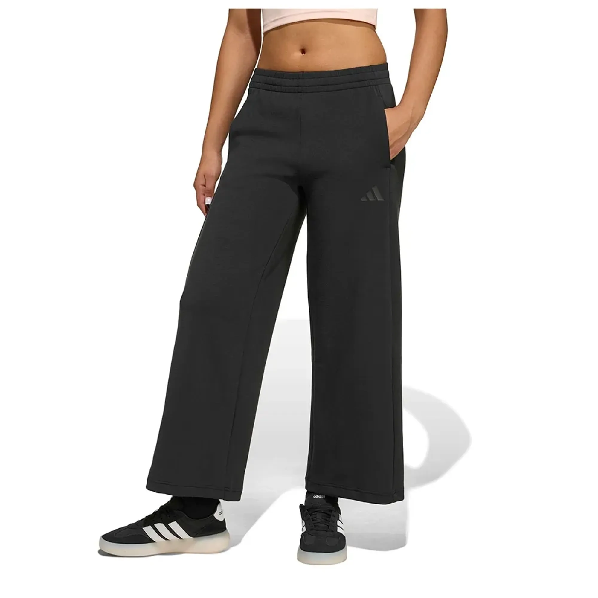 Adidas Future Icons 3 Stripes Wide Leg Tracksuit Pants