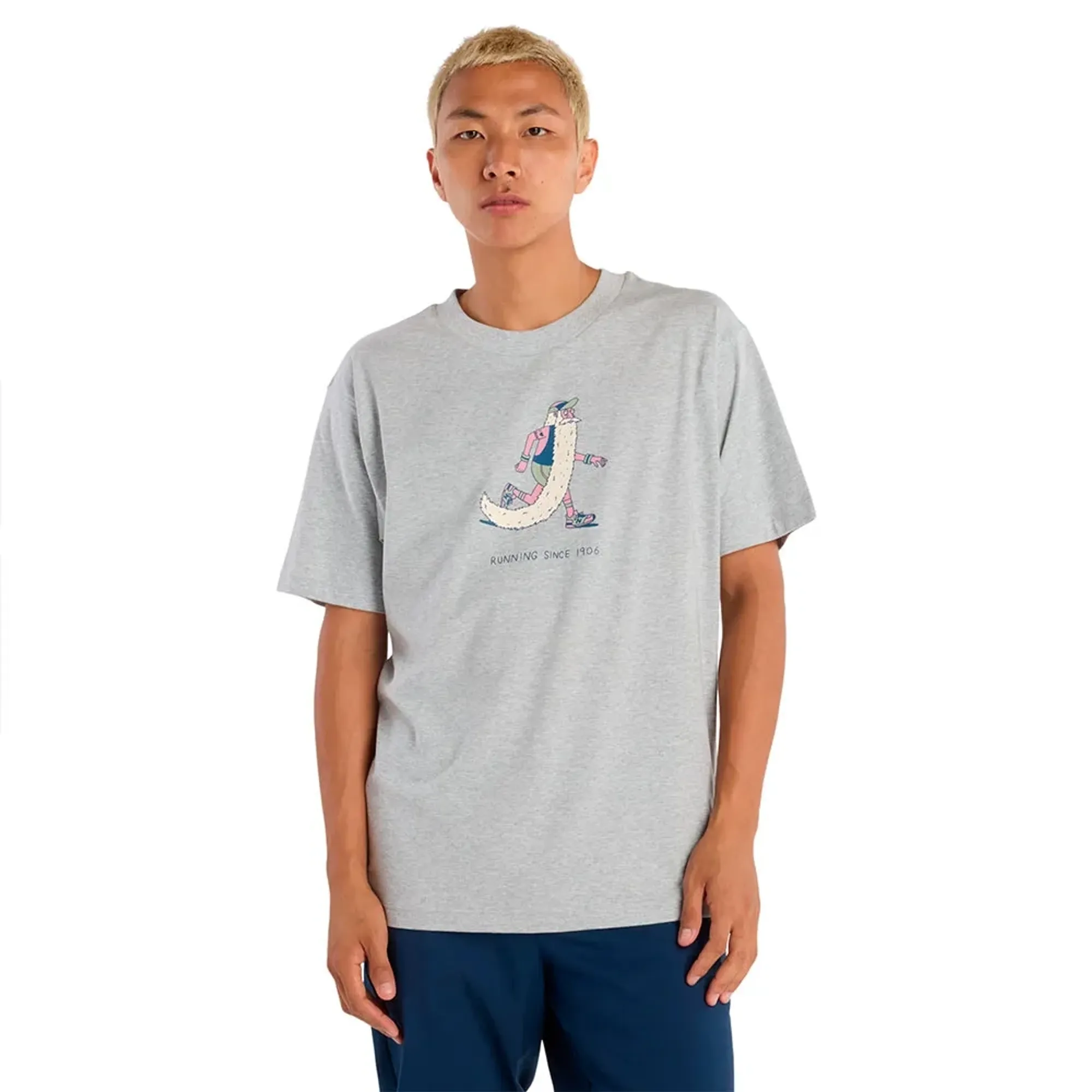 New Balance Bearded Runner Short Sleeve T-shirt