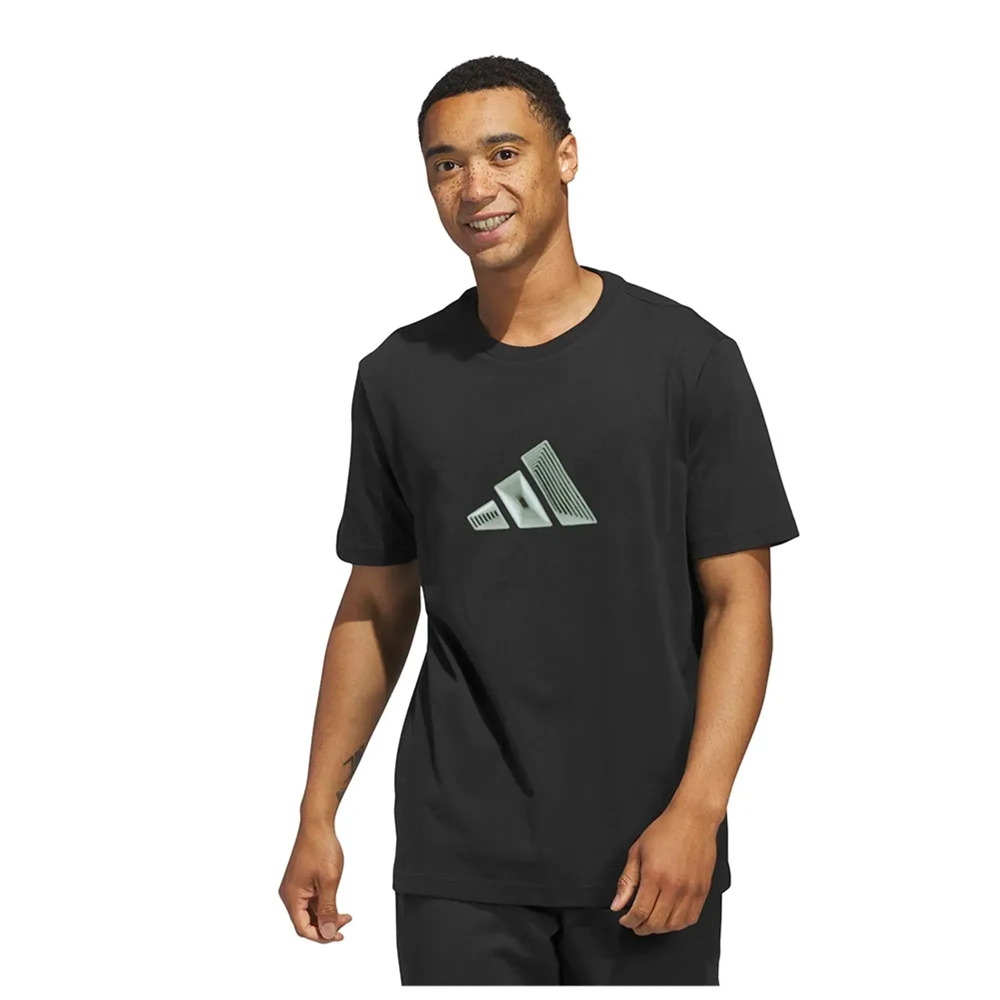 Adidas 3 Bar Graphic Short Sleeve T-shirt