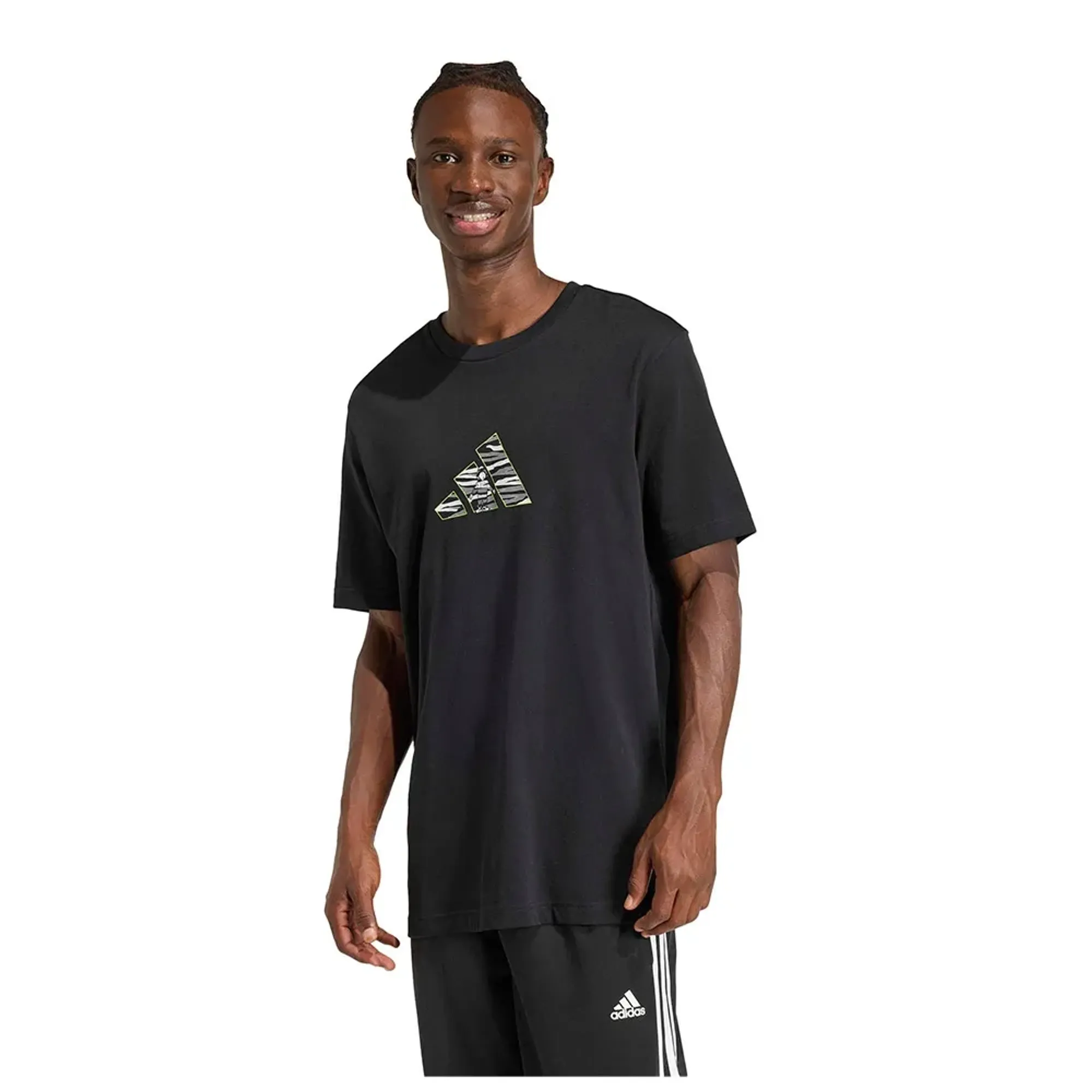 Adidas Camo Explorer Graphic Short Sleeve T-shirt