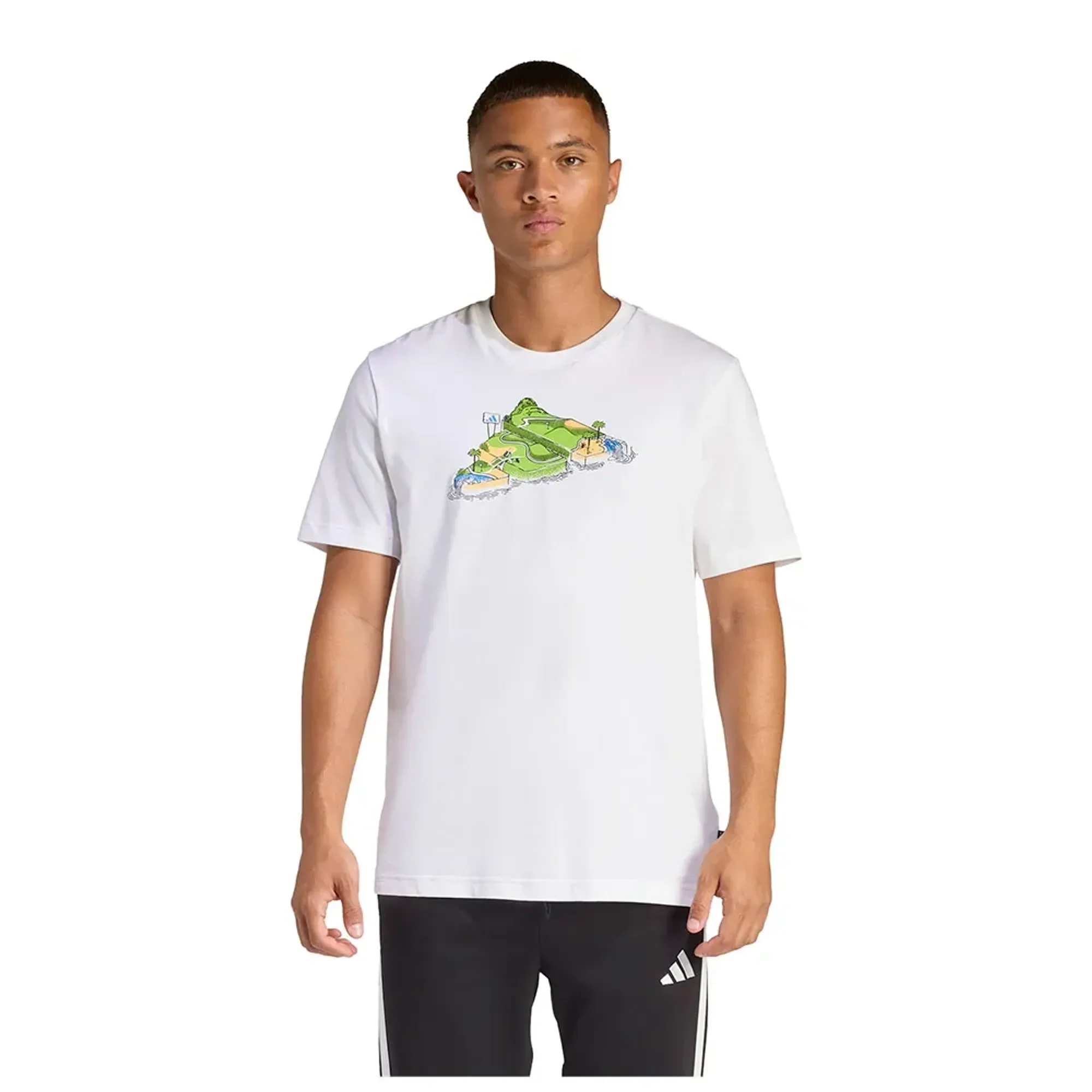 Adidas Novelty Mini Graphic Short Sleeve T-shirt