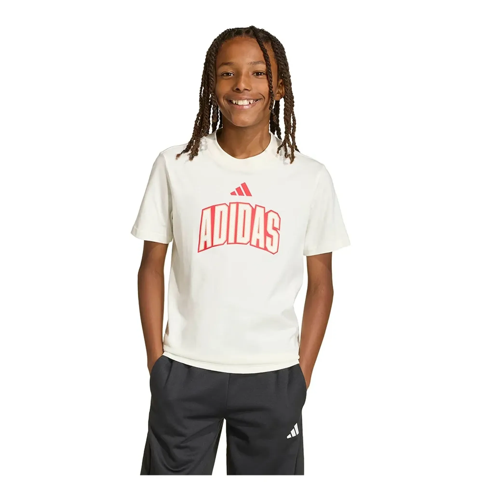Adidas Stadium Lettering Short Sleeve T-shirt