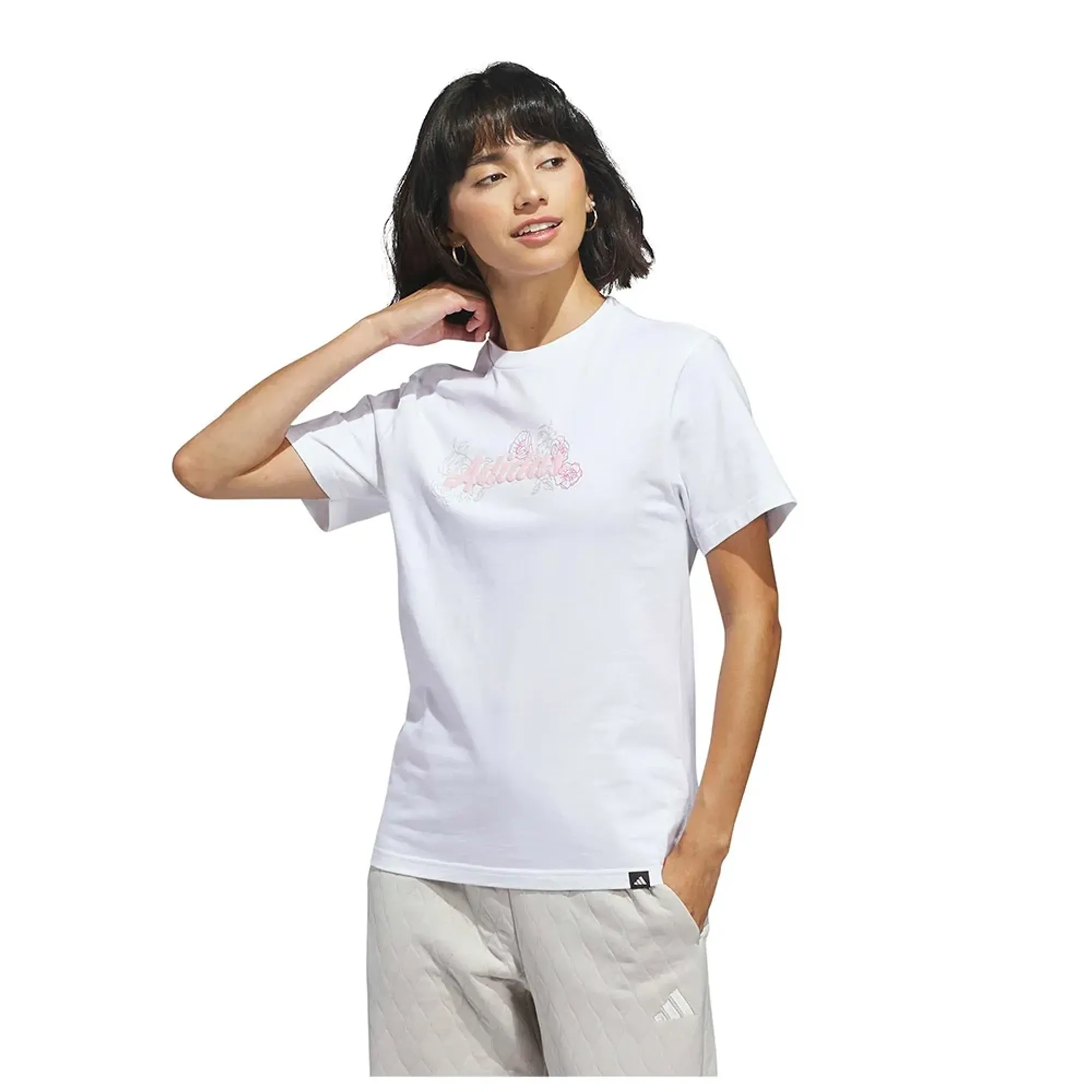 Adidas Western Florals Graphic Short Sleeve T-shirt