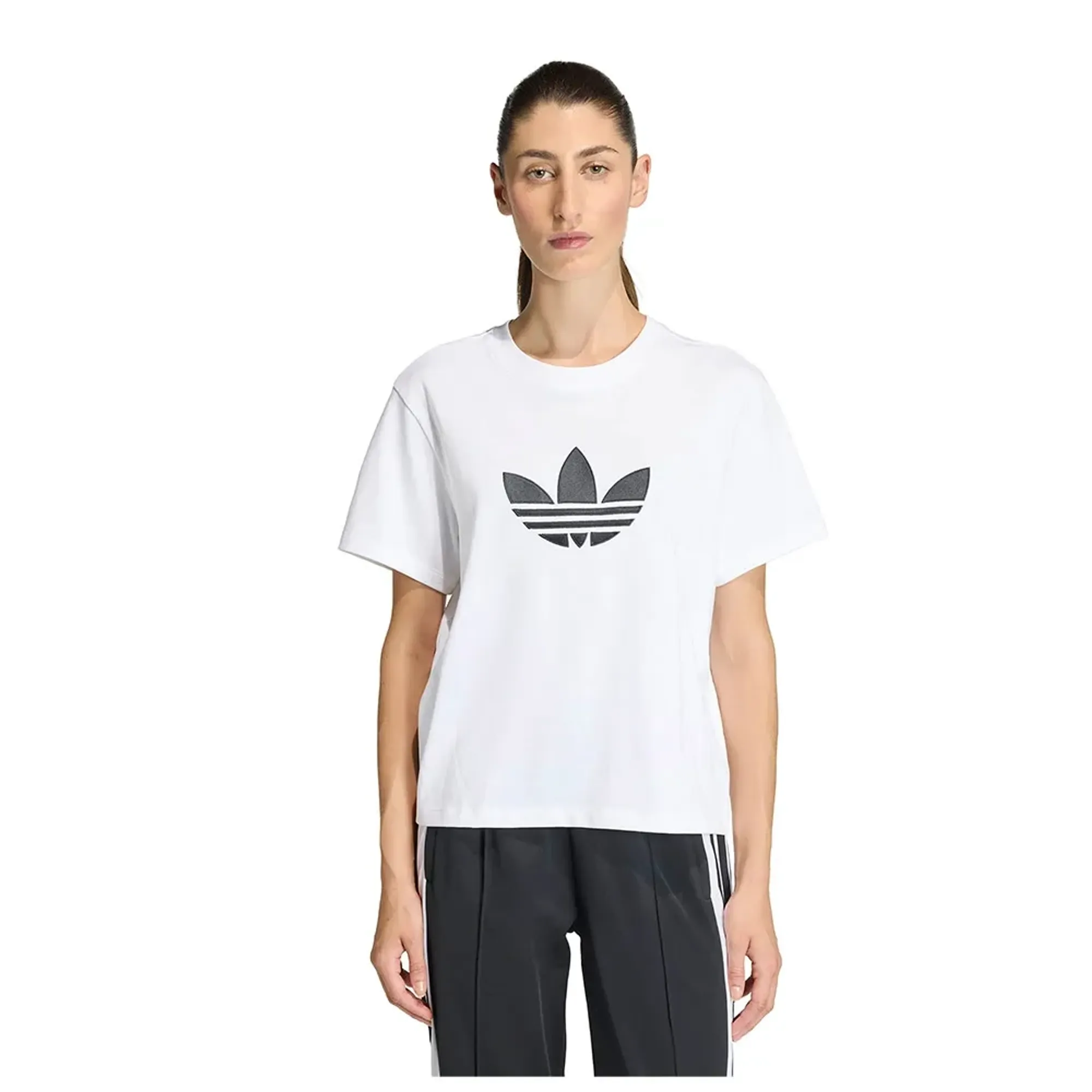 Adidas Originals Trefoil Boxy Short Sleeve T-shirt
