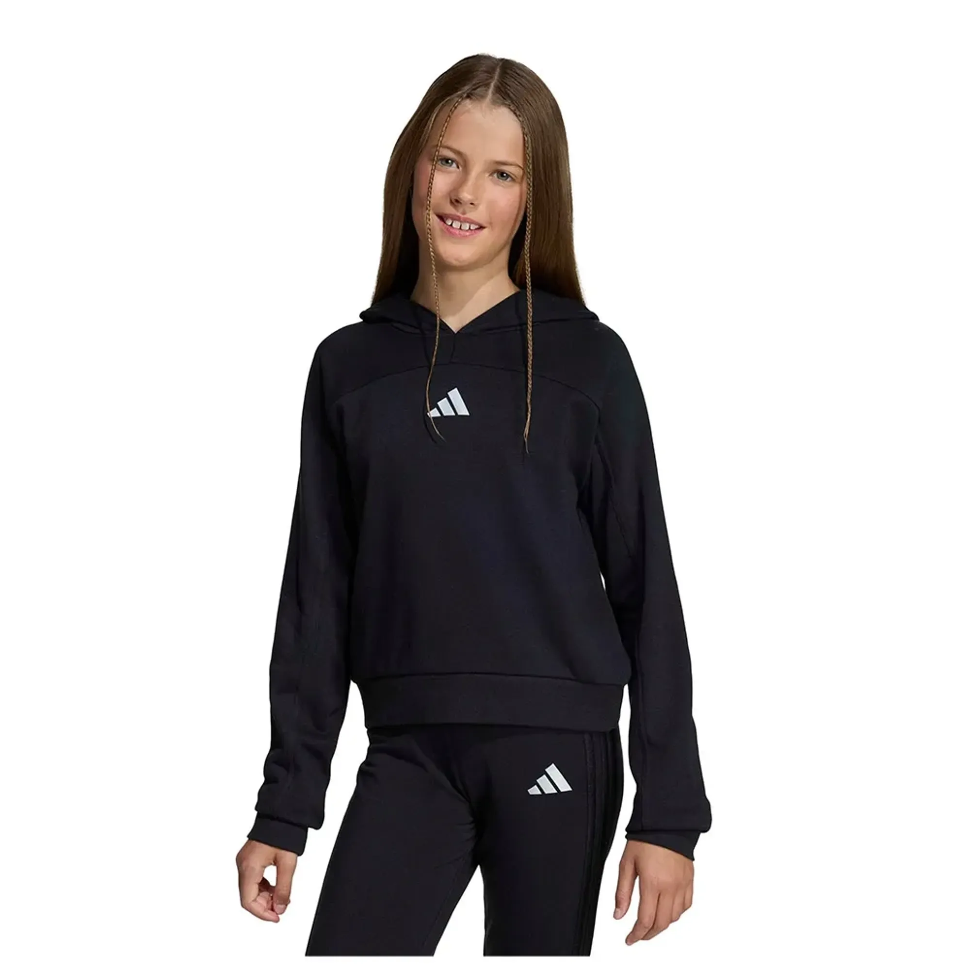 Adidas Holiday Glam Cropped Hoodie