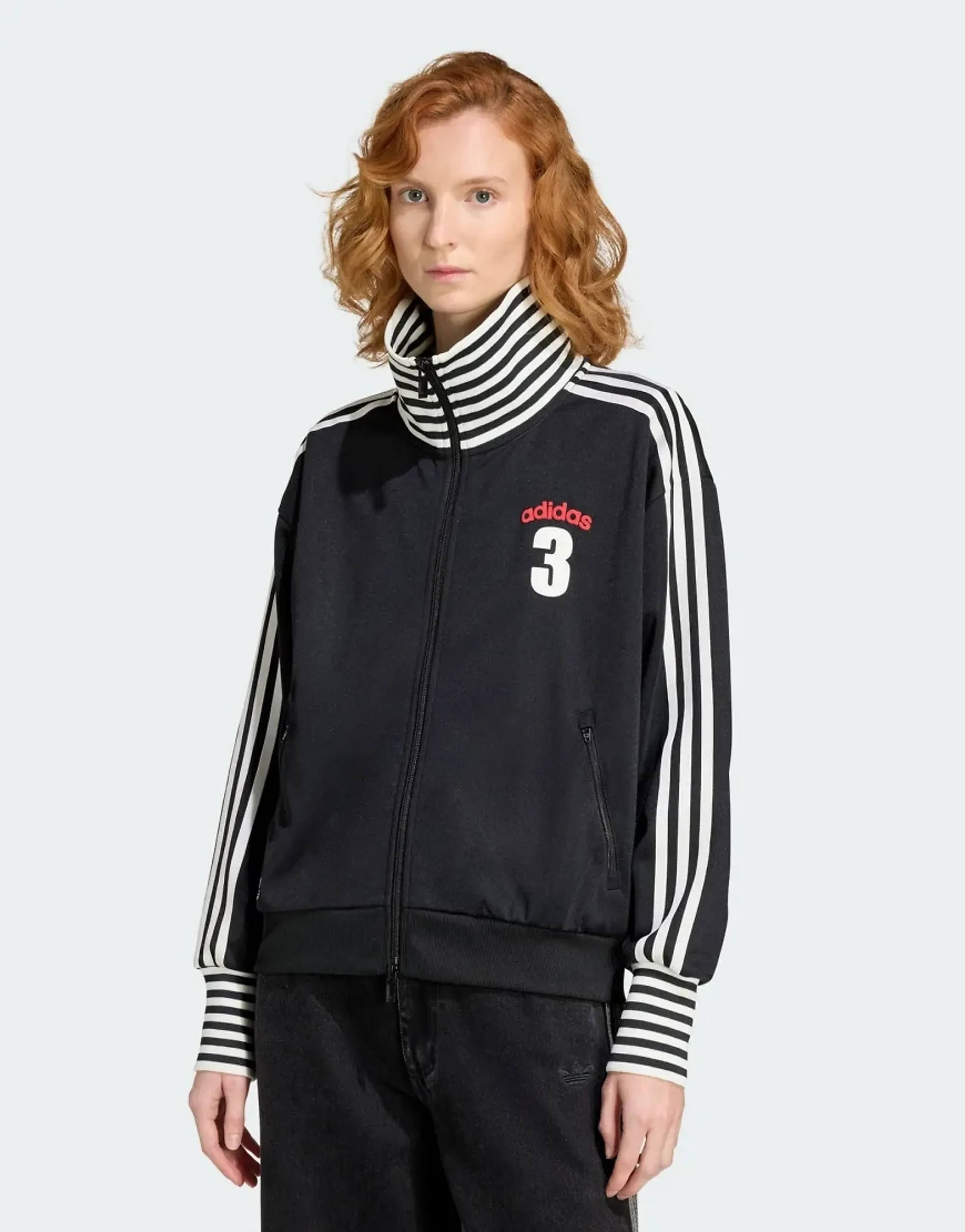 Adidas Originals Vintage Bb Full Zip Sweatshirt
