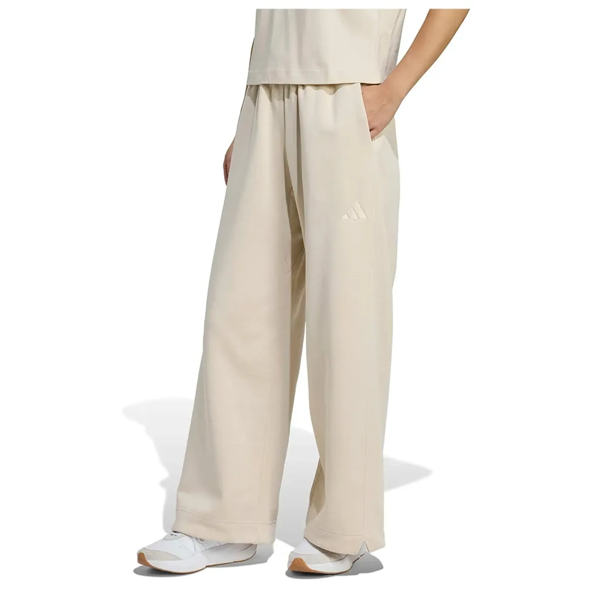 Adidas All Szn Fleece Loose Wide-leg Pants