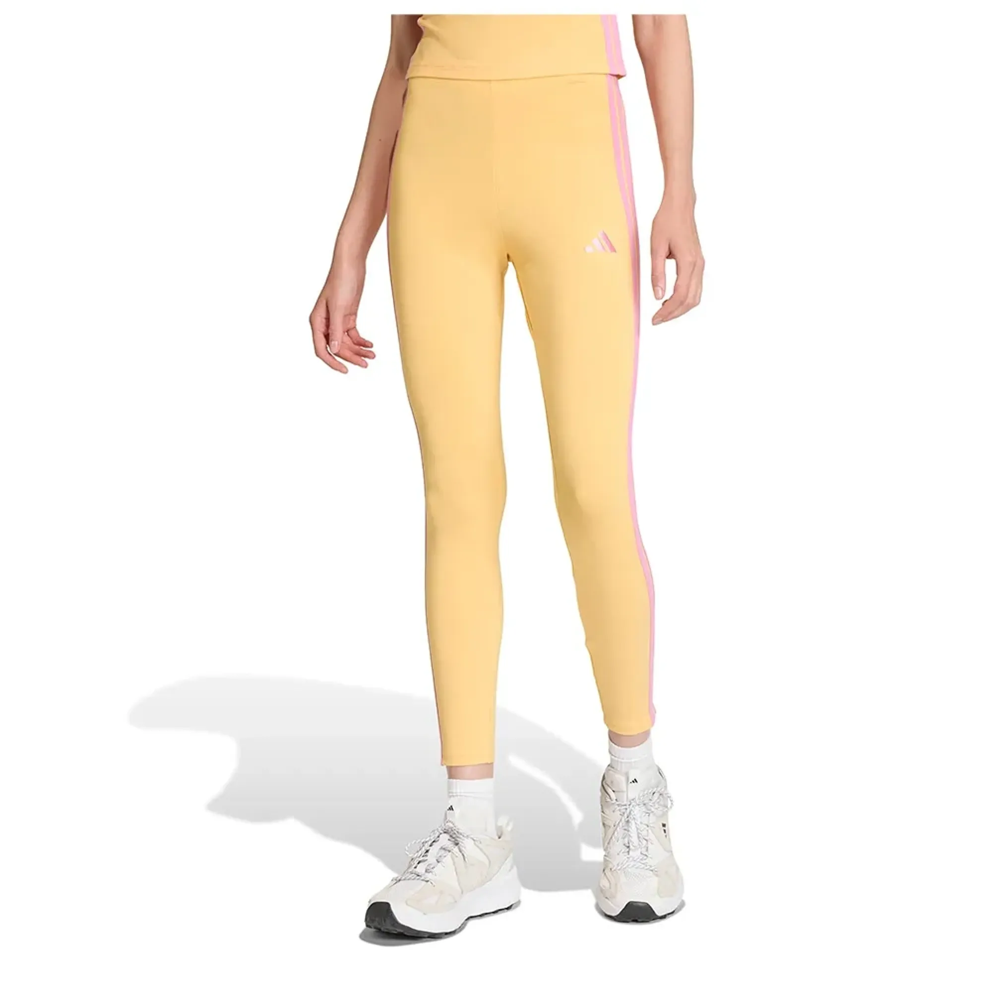 Adidas Essentials 3 Stripes Cotton Leggings