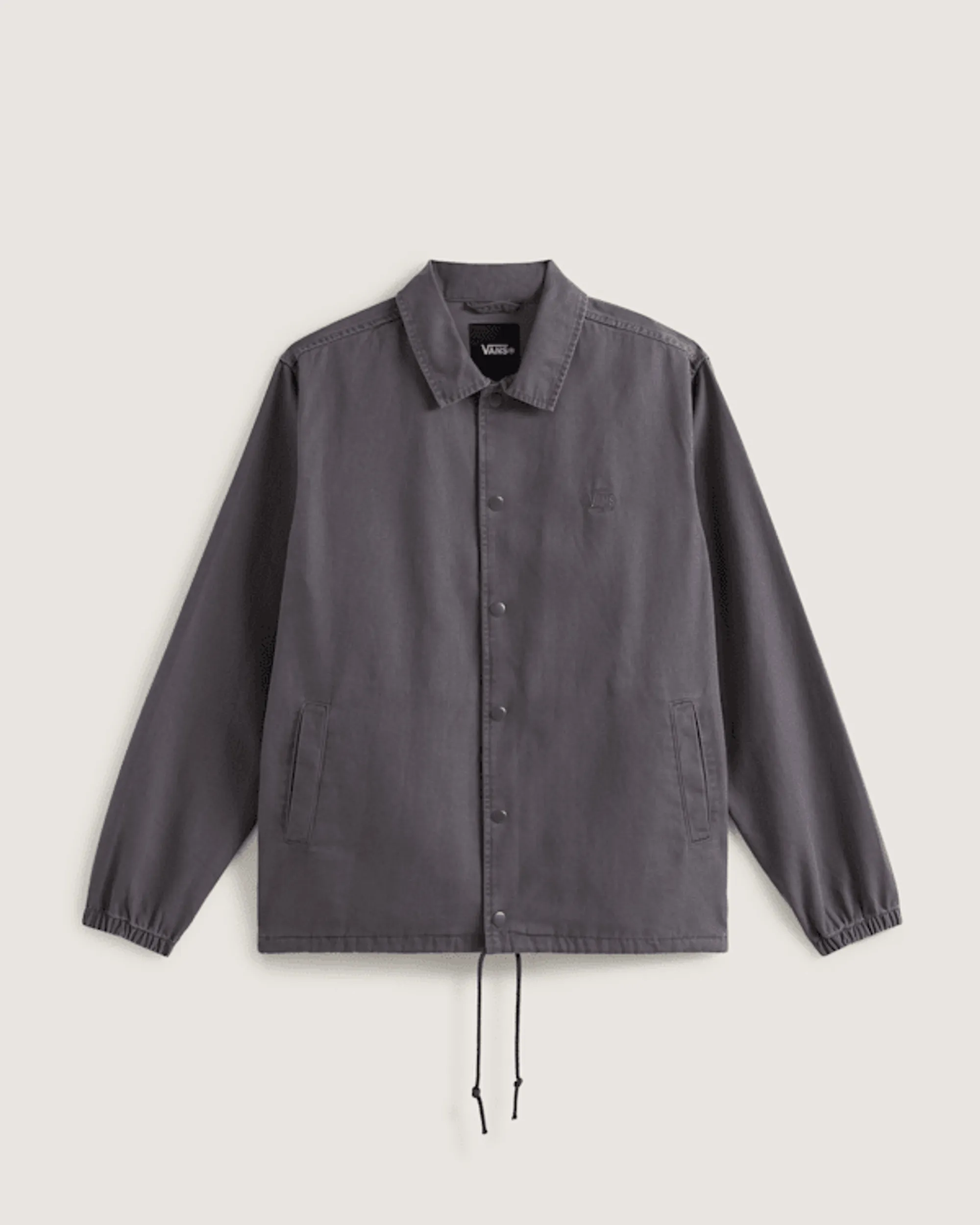 Vans - Torrey Pigment Canvas Coaches Jacket, Man, Grey