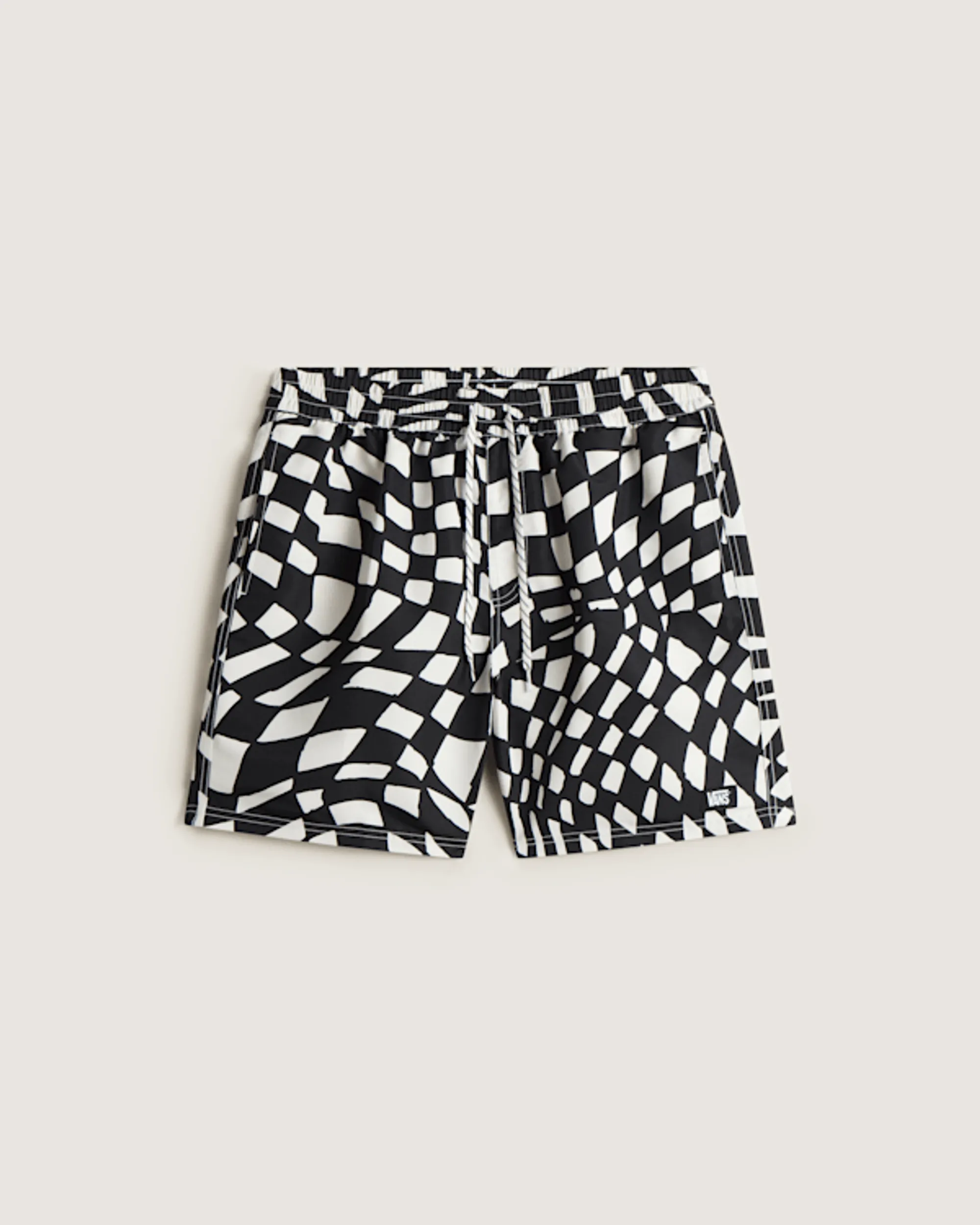 Vans - Primary Ii Elastic Printed Boardshorts, Man, Black